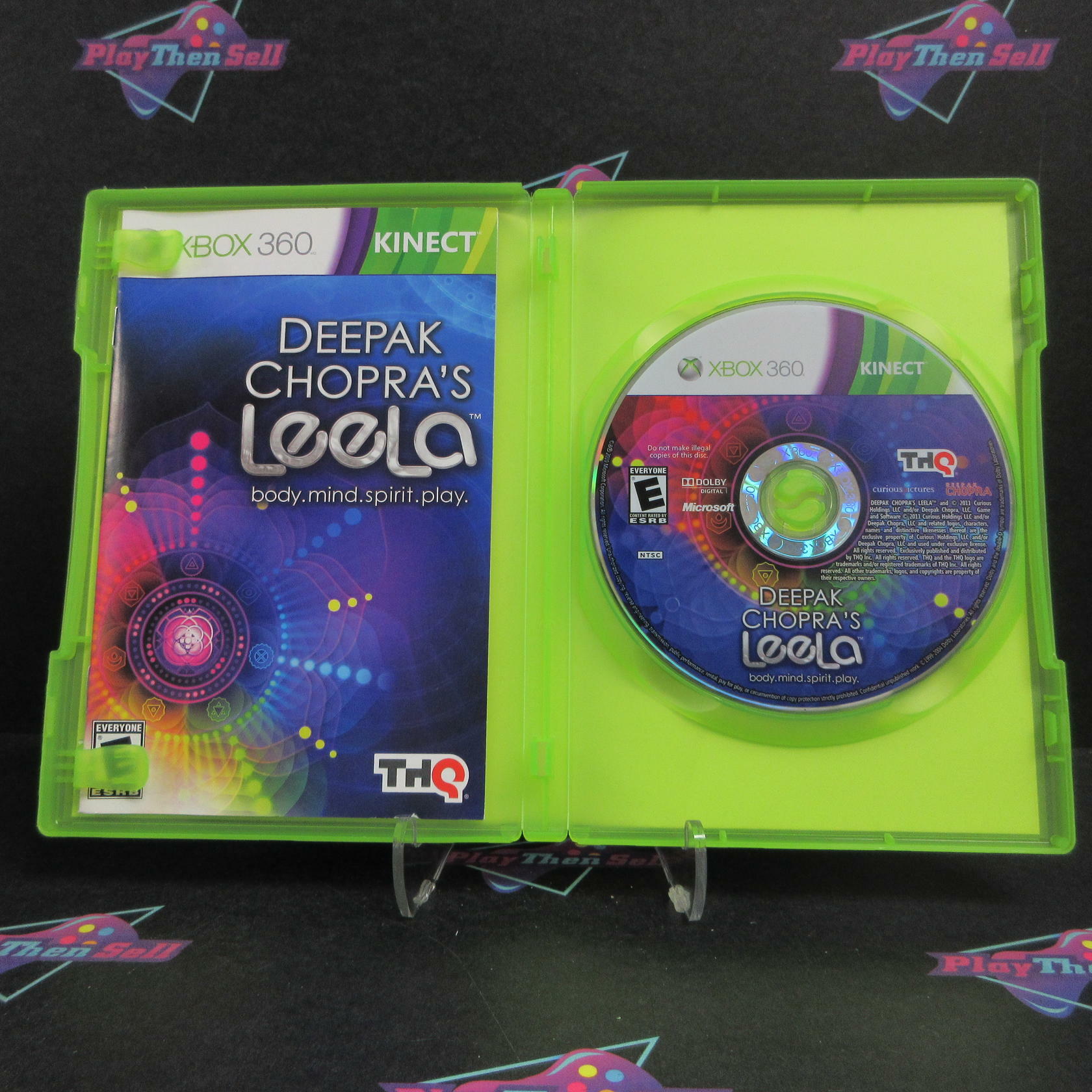 Deepak Chopra's Leela Xbox 360 Complete - Excellent