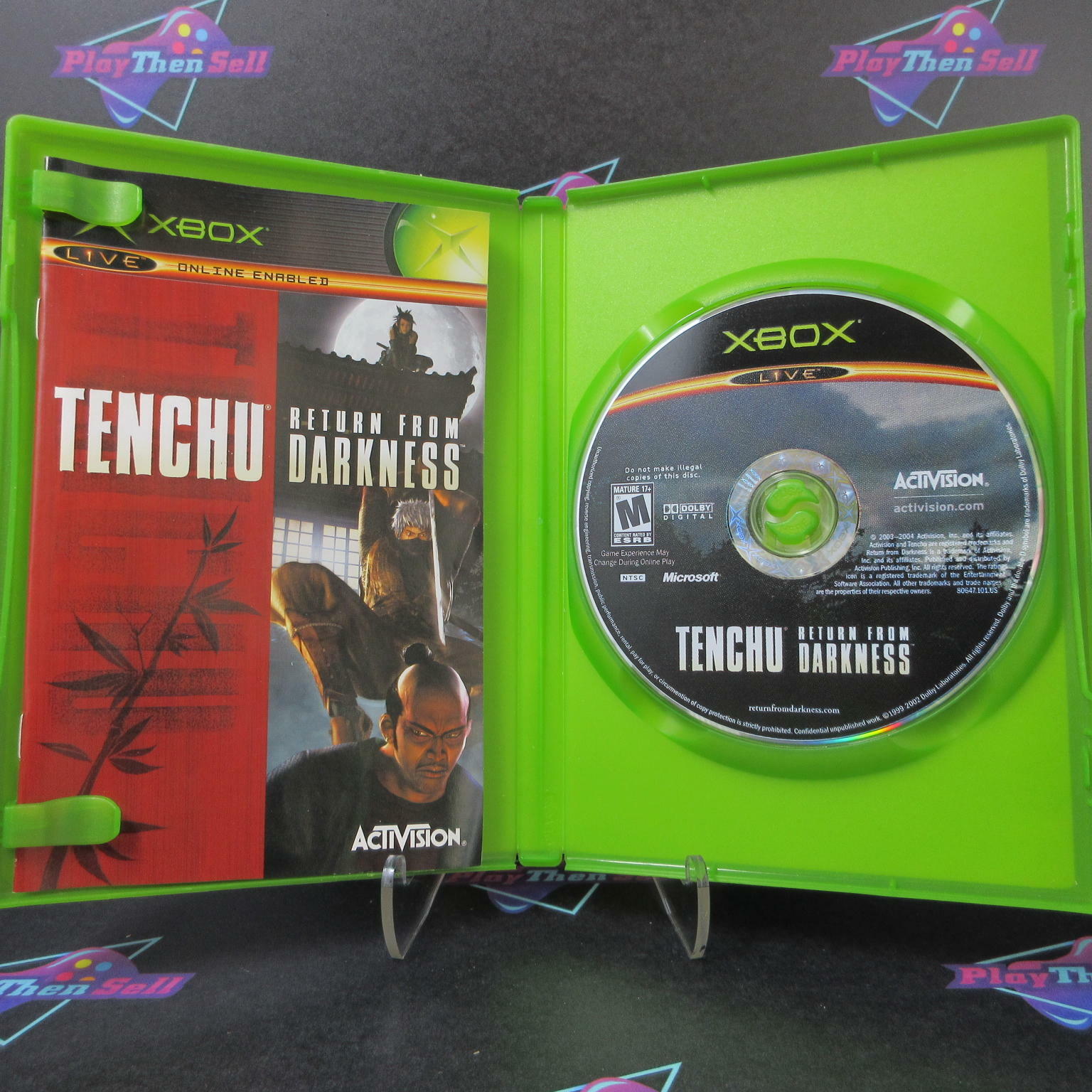 Tenchu Return From Darkness Xbox Complete - Refurbished