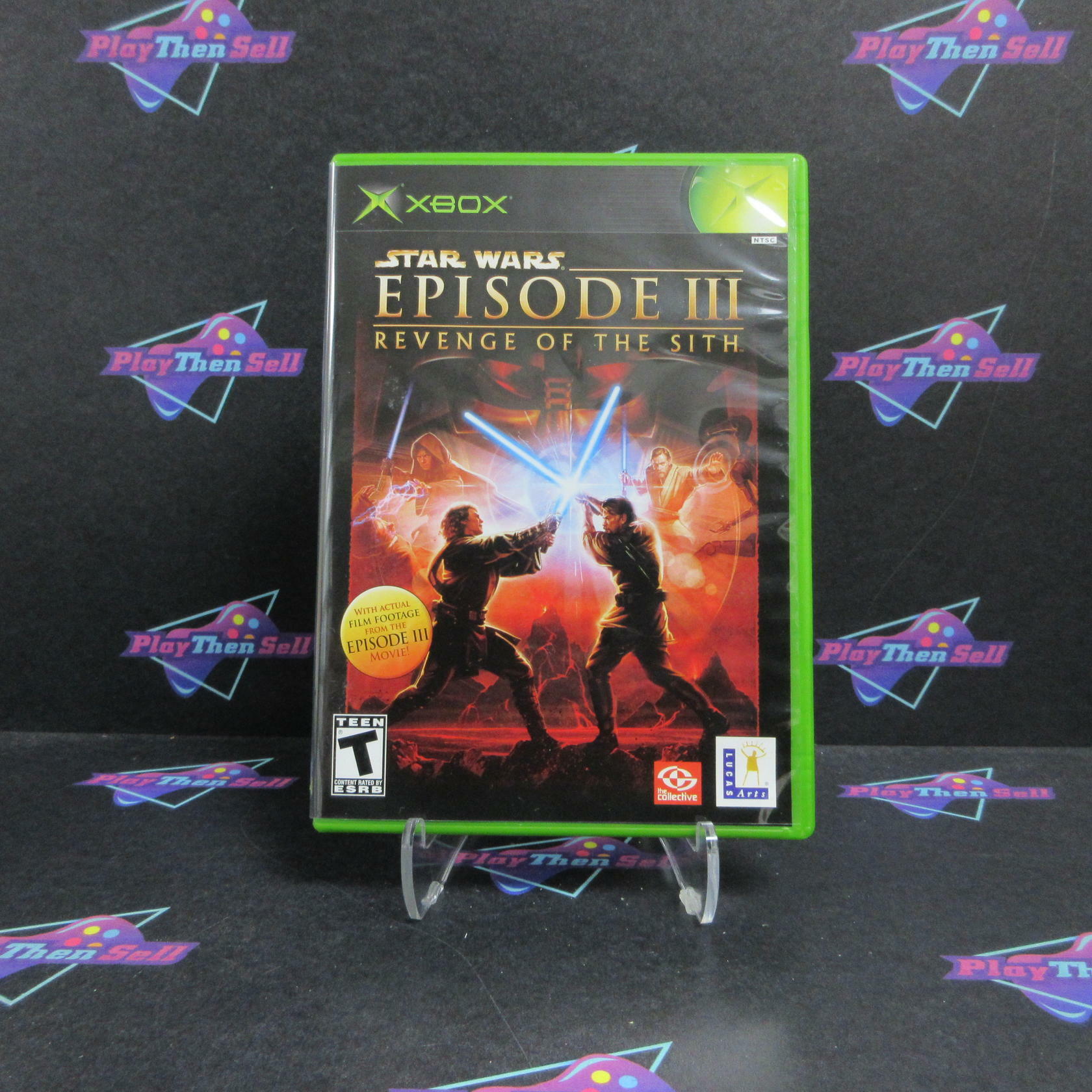 Star Wars Episode III Revenge of the Sith Xbox + Reg Card Complete - Refurbished