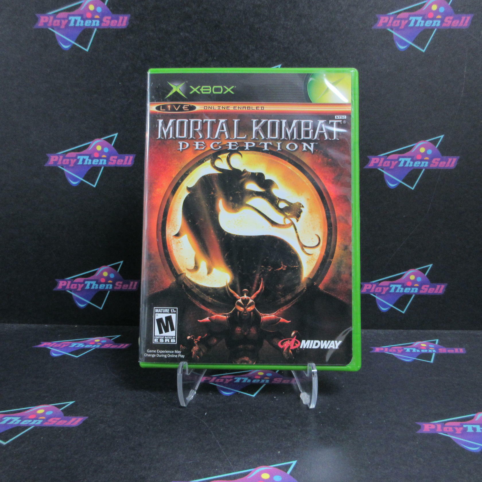 Mortal Kombat Deception Xbox + Reg Card Complete - Refurbished