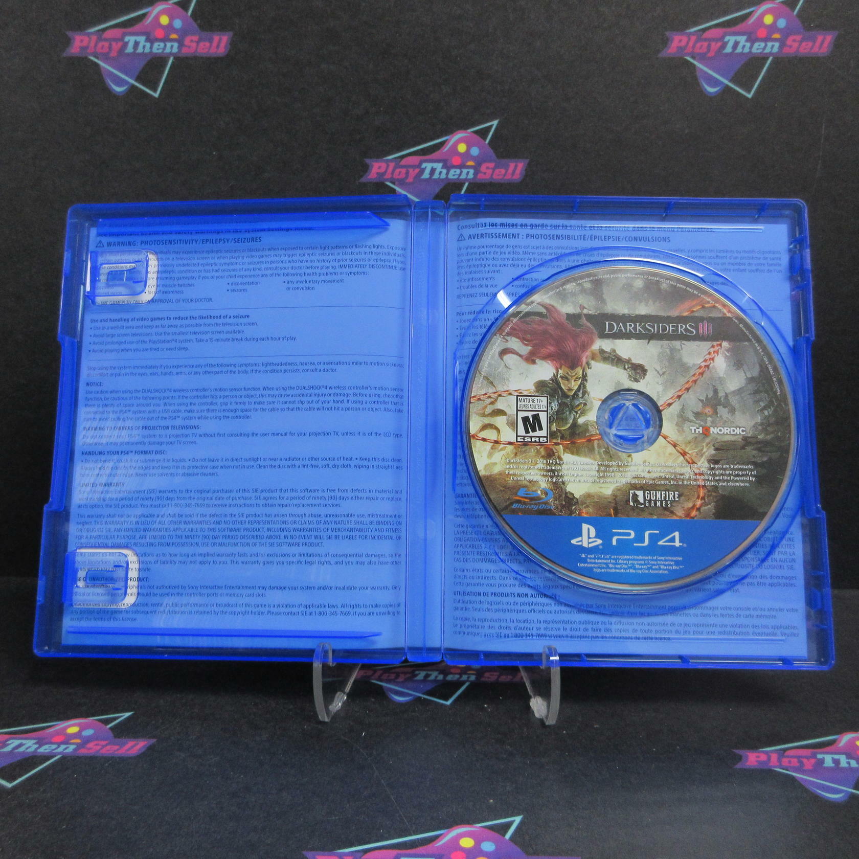 Darksiders III 3 PS4 PlayStation 4 Complete - Refurbished