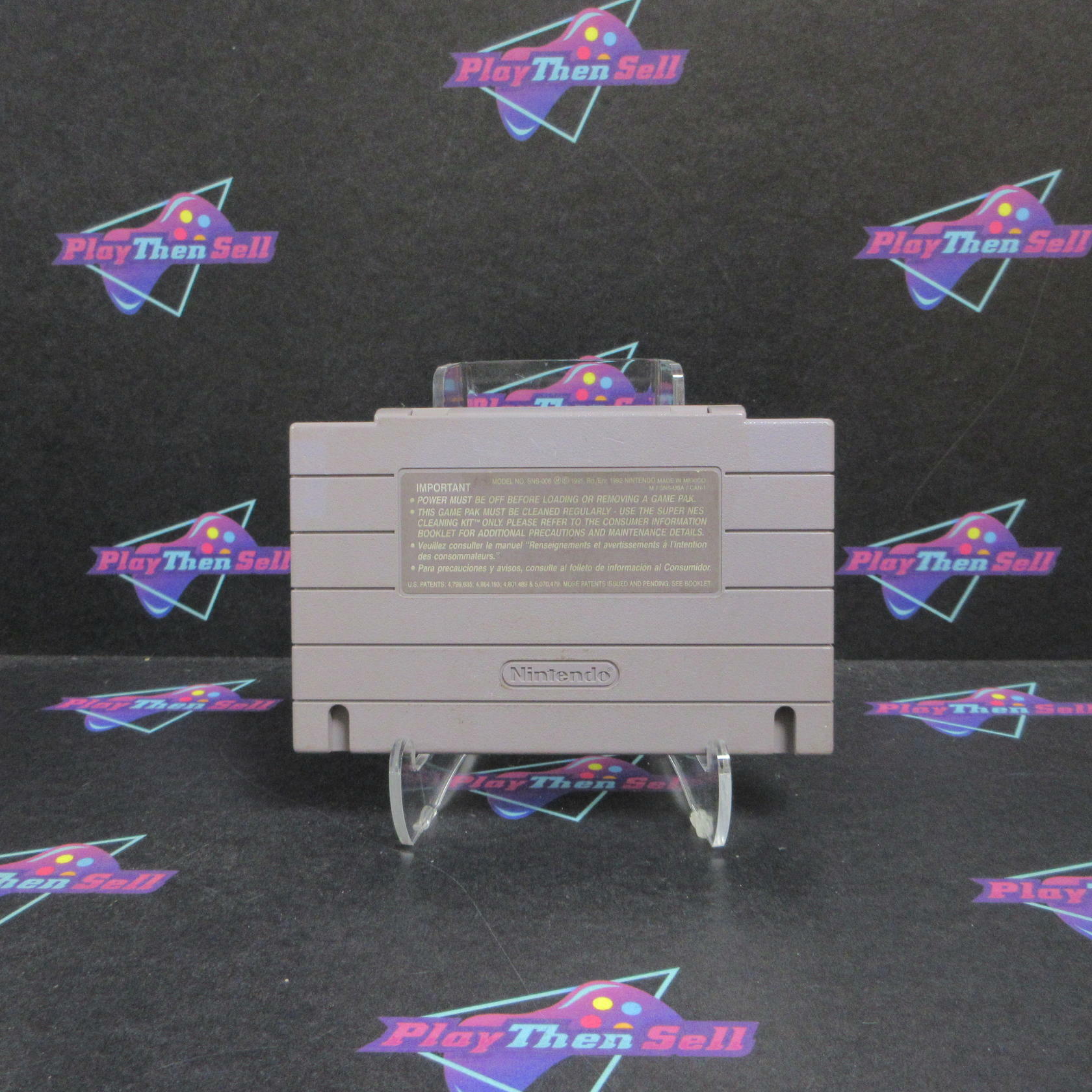 Doom Troopers Mutant Chronicles Super Nintendo SNES Cart Only AD Tested - Very Good