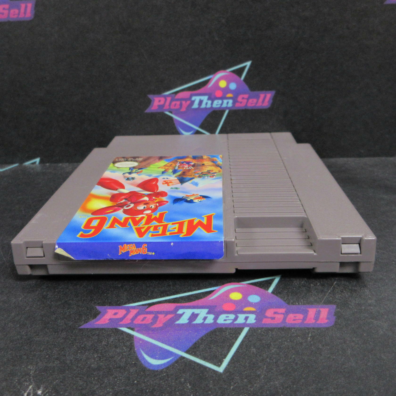 Mega Man 6 Nintendo NES Cart Only AD Authentic / Tested - Very Good