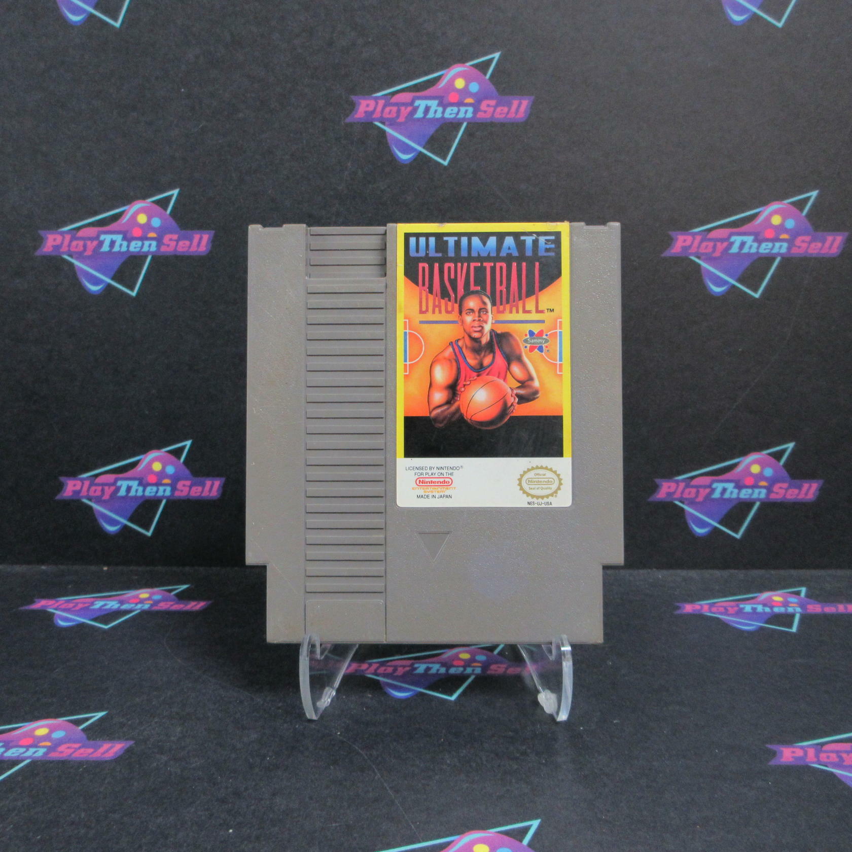 Ultimate Basketball Nintendo NES Cartridge Only AD Authentic / Tested - Very Good