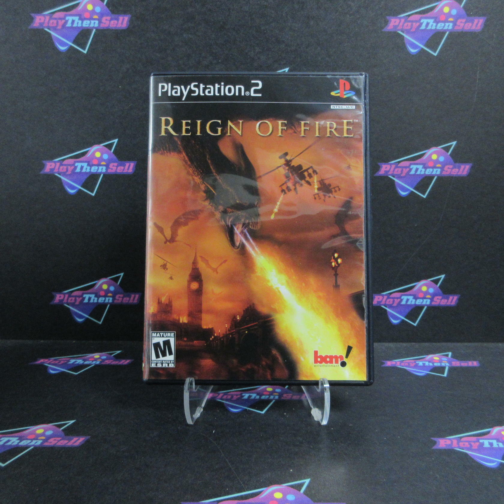 Reign of Fire PS2 PlayStation 2 + Reg Card Complete - Refurbished