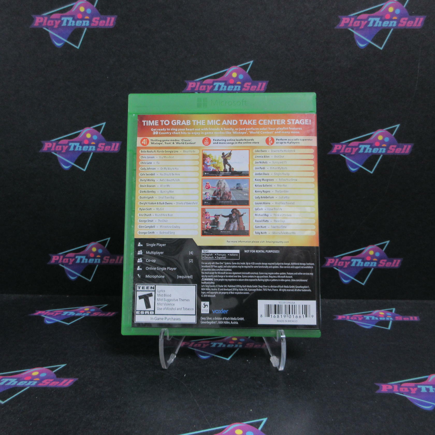 Let's Sing Country Xbox One Complete - Refurbished