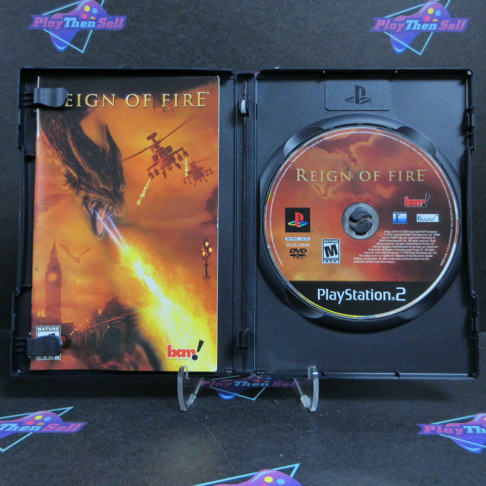 Reign of Fire PS2 PlayStation 2 + Reg Card Complete - Refurbished