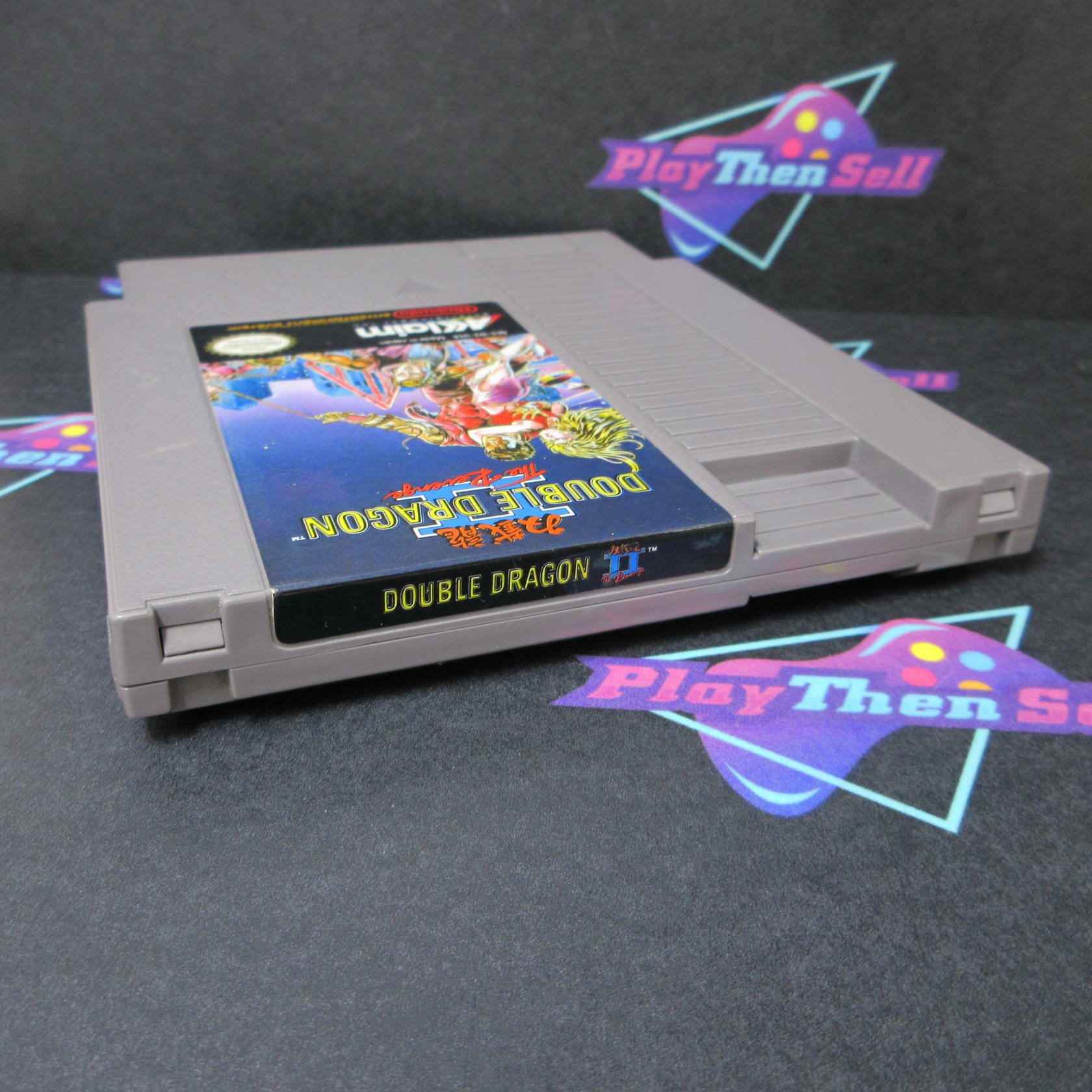 Double Dragon II The Revenge Nintendo NES Cart Only AD Authentic - Very Good