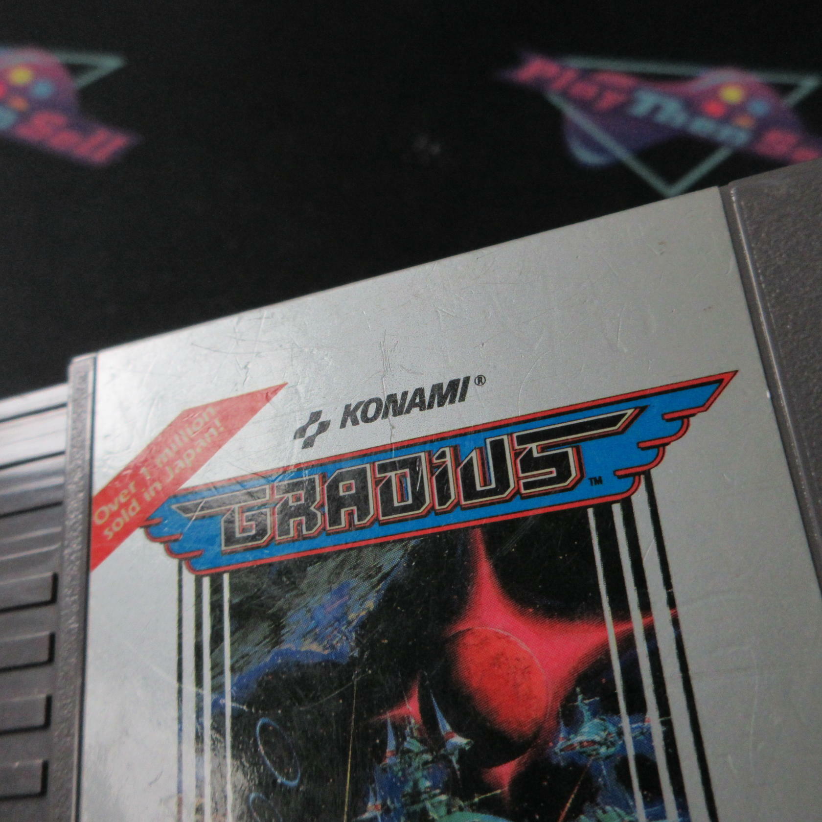 Gradius Nintendo NES Cartridge Only AD Authentic / Tested - Very Good