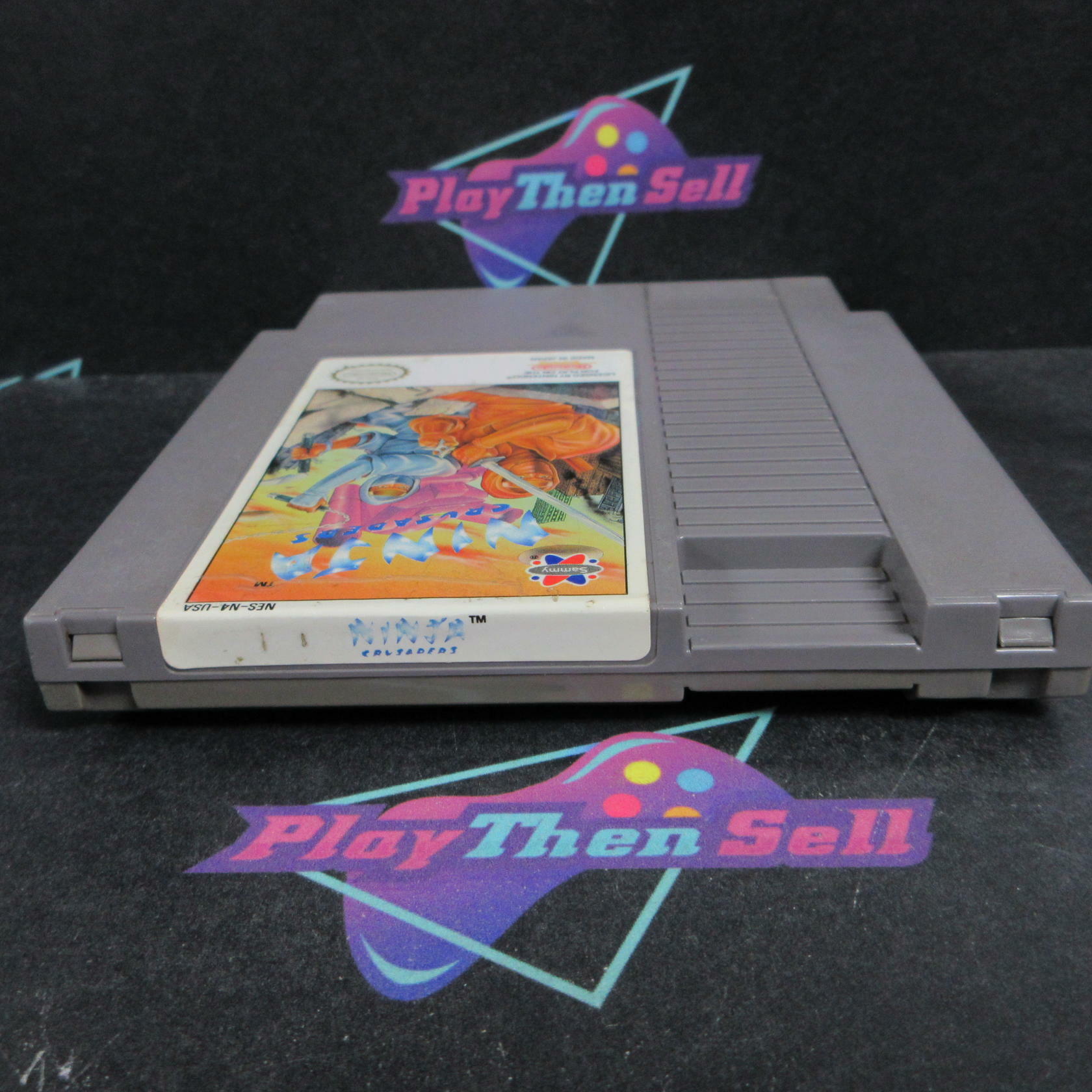 Ninja Crusades Nintendo NES Cart Only AD Authentic / Tested - Very Good