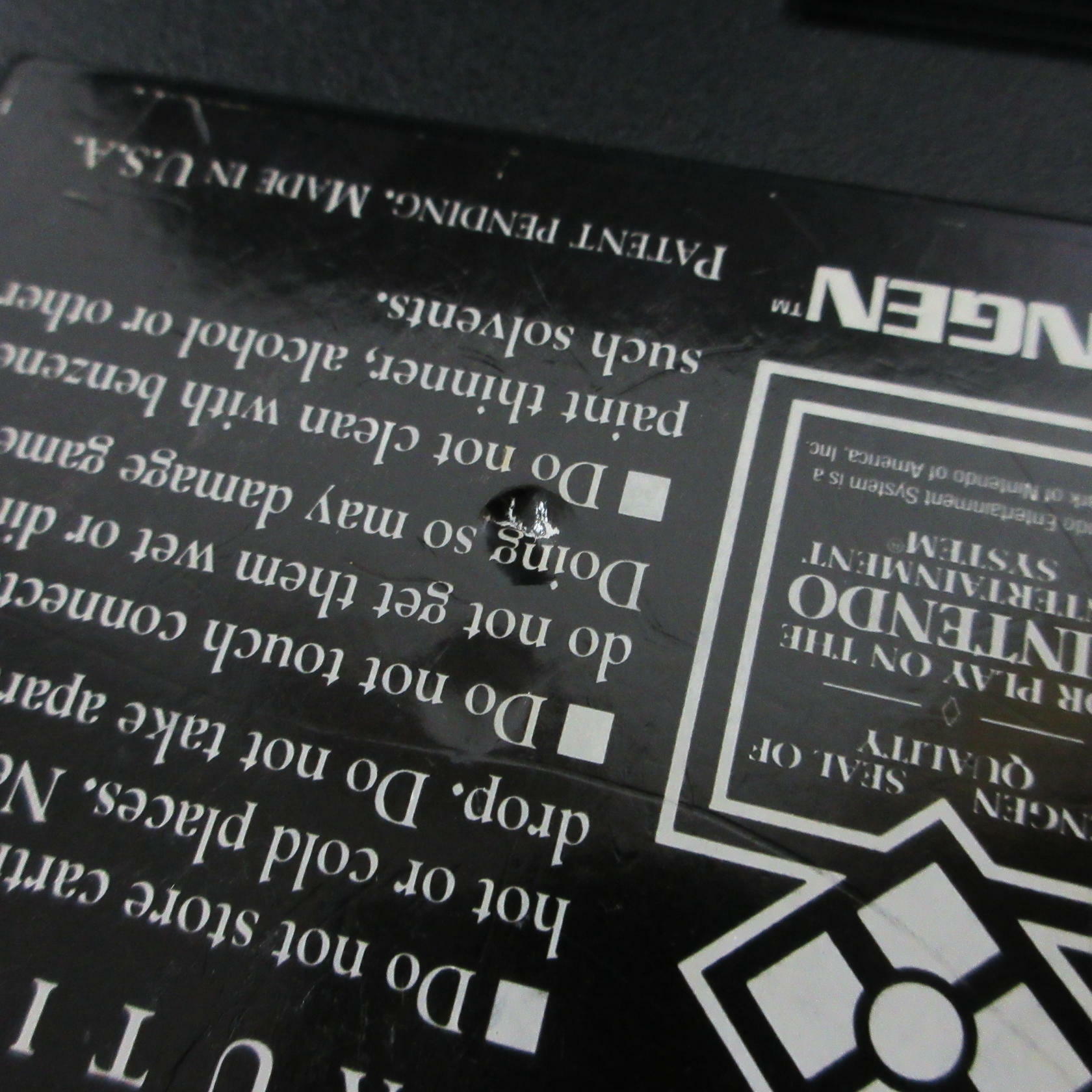 Fantasy Zone Tengen Nintendo NES Cart Only AD Authentic / Tested - Very Good