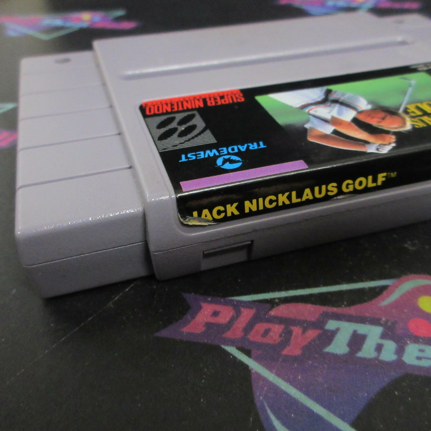 Jack Nicklaus Golf Super Nintendo SNES Cart Only AD Authentic / Tested - Very Good