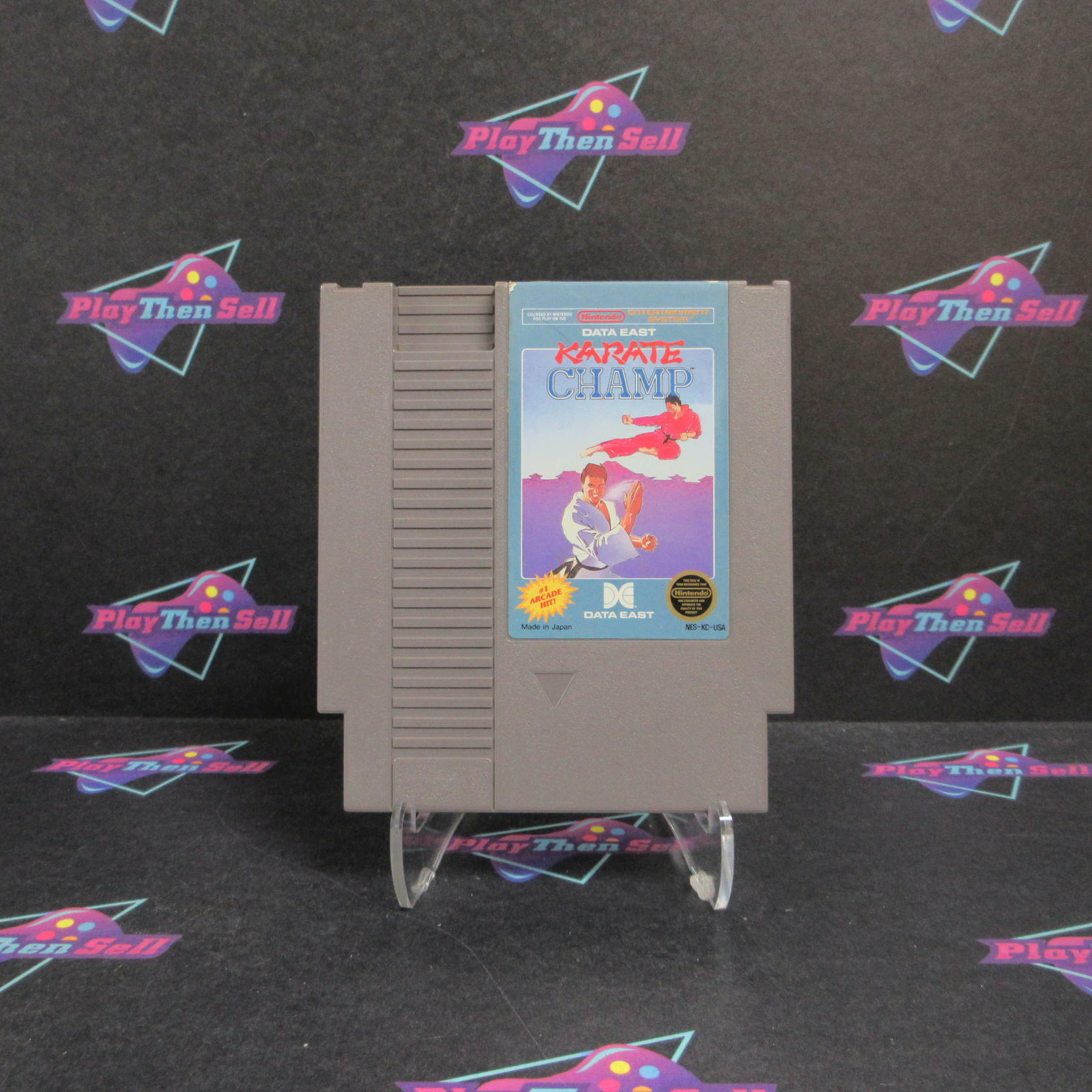 Karate Champ Nintendo NES Cart Only AD Authentic / Tested - Very Good