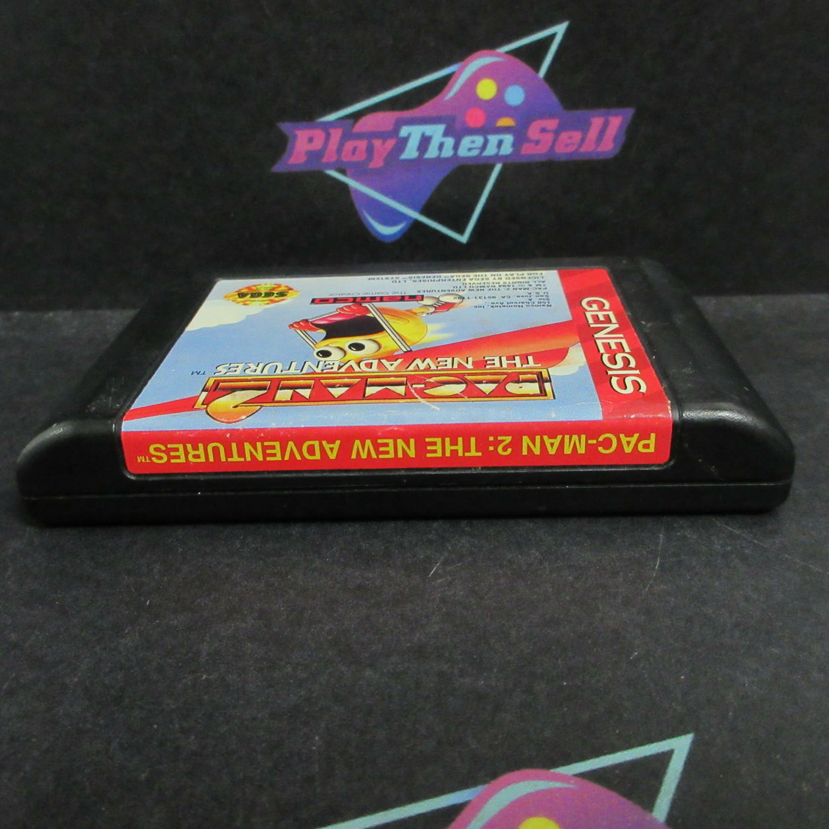 Pac Man 2 Sega Genesis Cartridge Only AD Authentic / Tested - Very Good