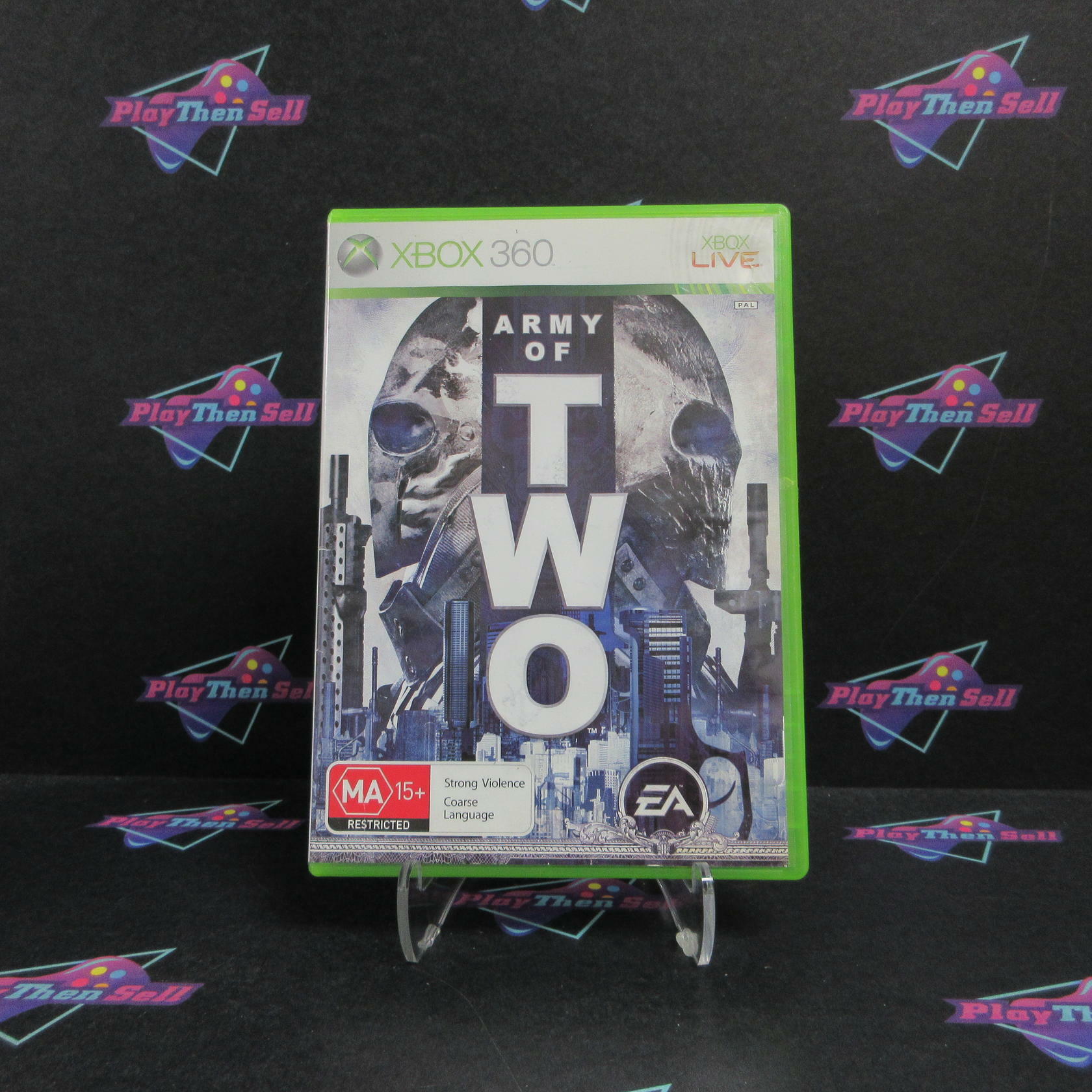 Army of Two Xbox 360 PAL - Region Locked AD/NM - Very Good