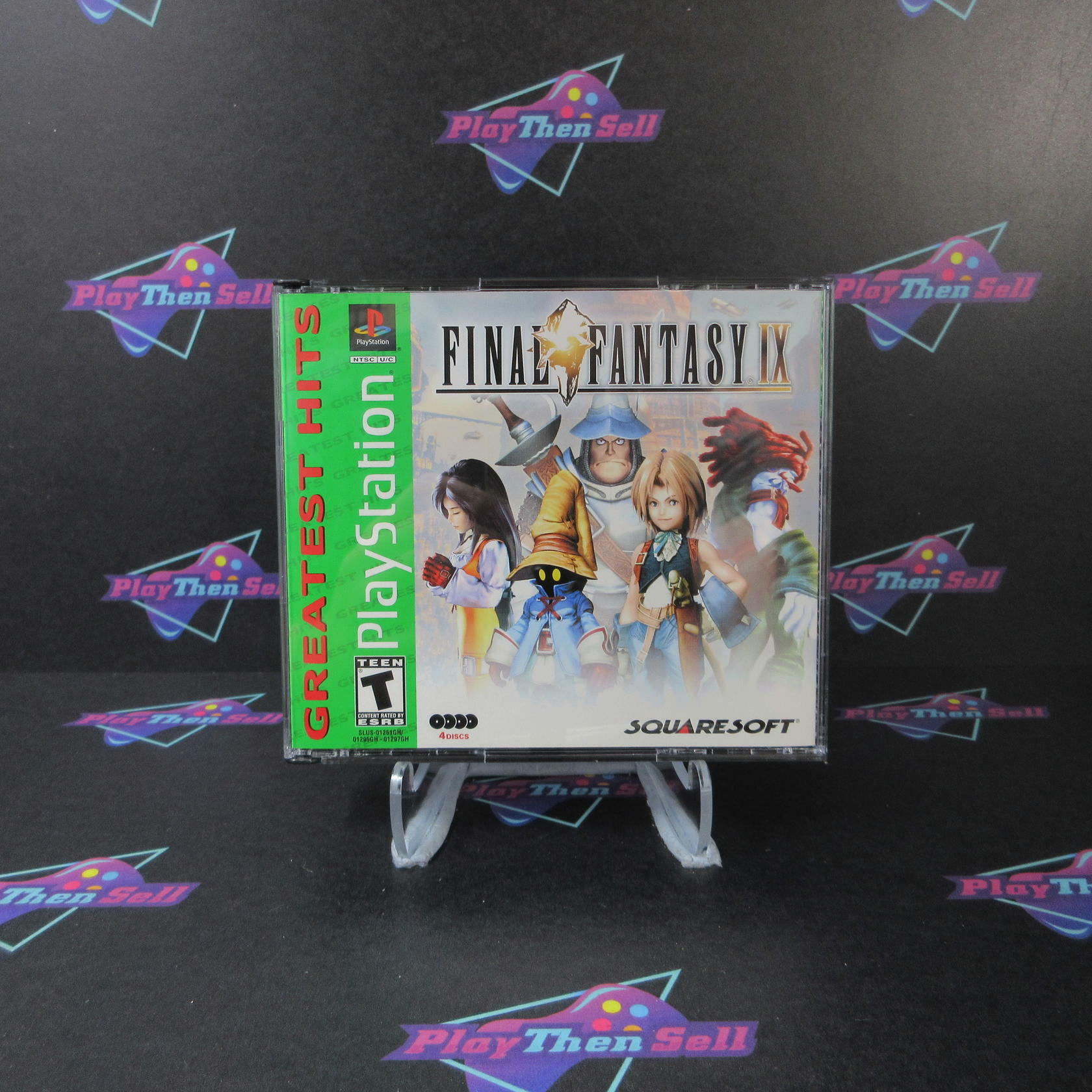 Final Fantasy IX 9 PS1 PlayStation 1 Greatest Hits - Very Good