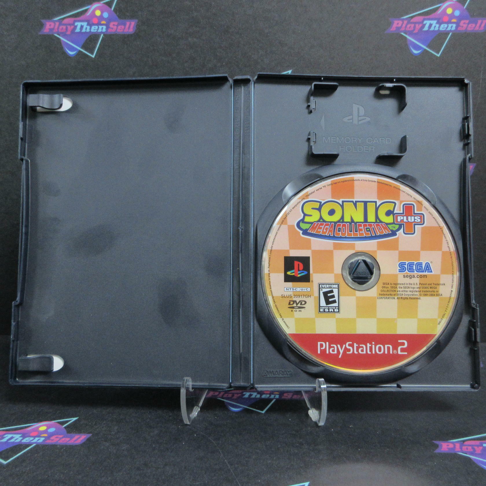 Sonic Mega Collection PS2 PlayStation 2 GH Disc - Very Good