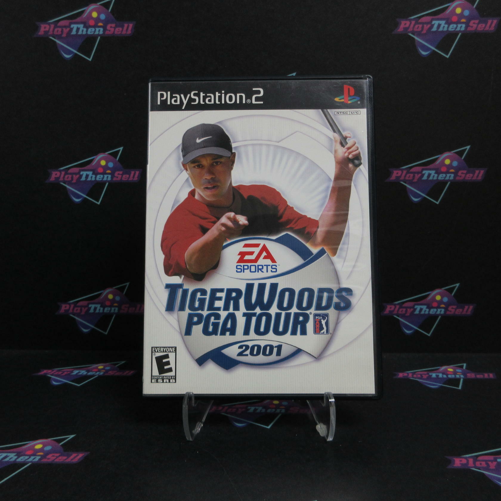 Tiger Woods PGA Tour 2001 PS2 PlayStation 2 - Very Good