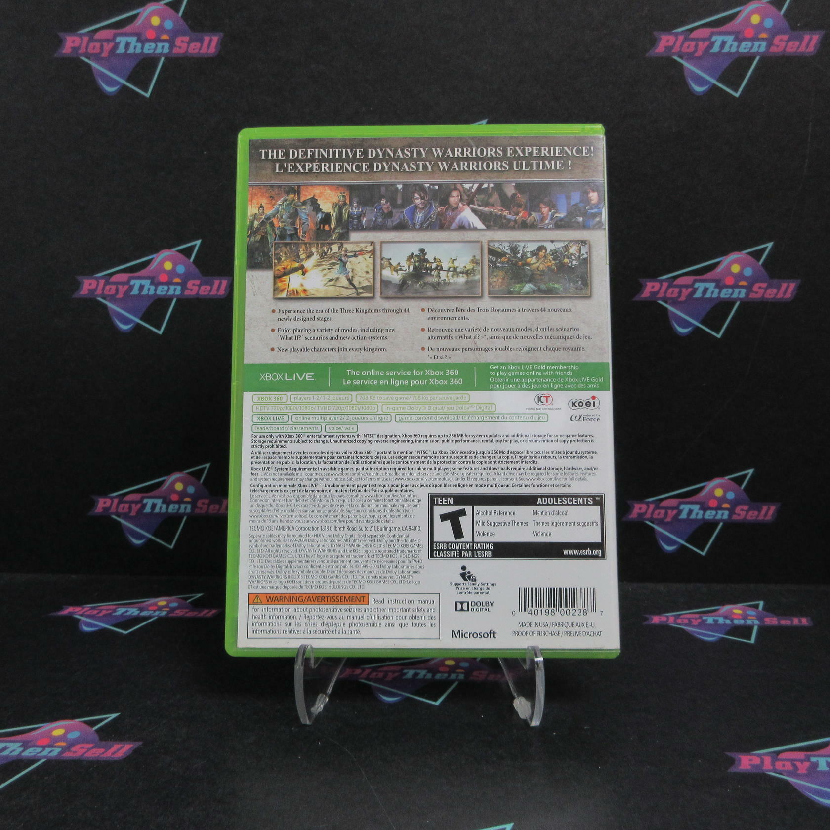 Dynasty Warriors 8 Xbox 360 - Very Good