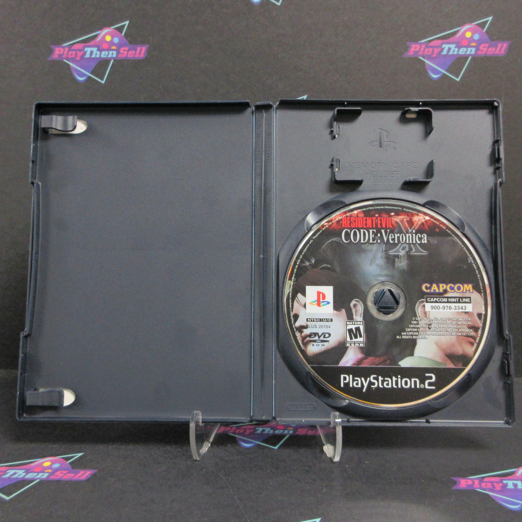 Resident Evil Code Veronica X PS2 PlayStation 2 AD/NM + Bonus Disc - Very Good