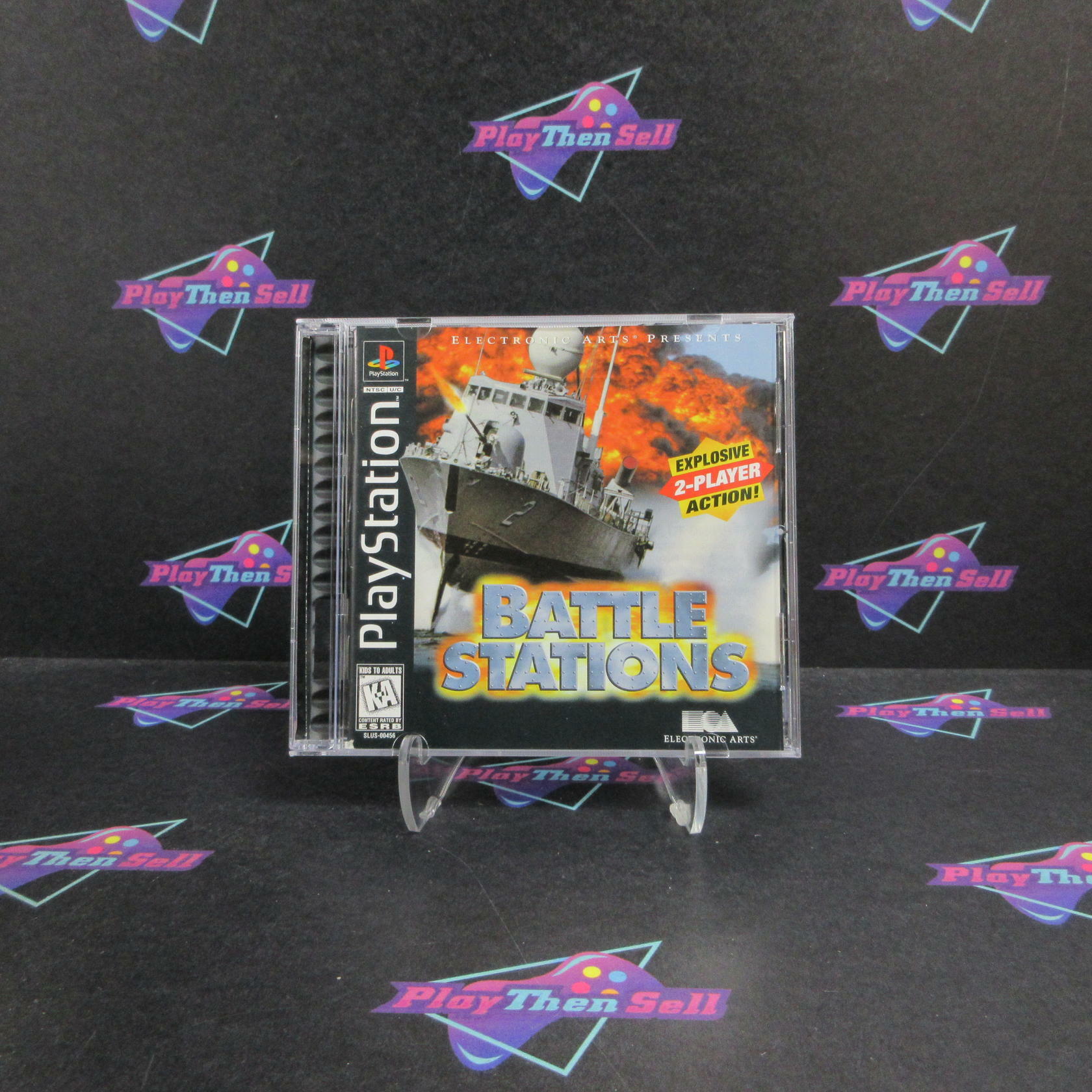 Battlestations PS1 PlayStation 1 AD Complete CIB - Very Good
