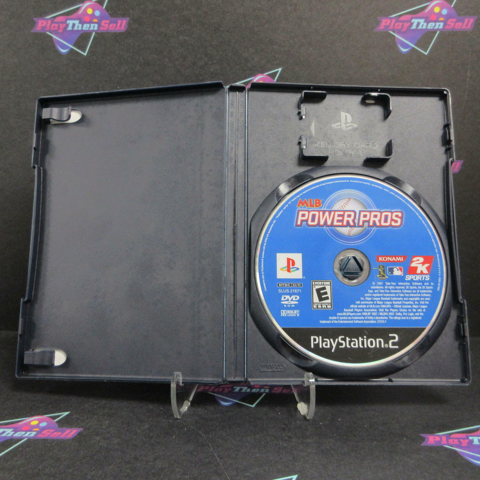 MLB Power Pros PS2 PlayStation 2 - Very Good