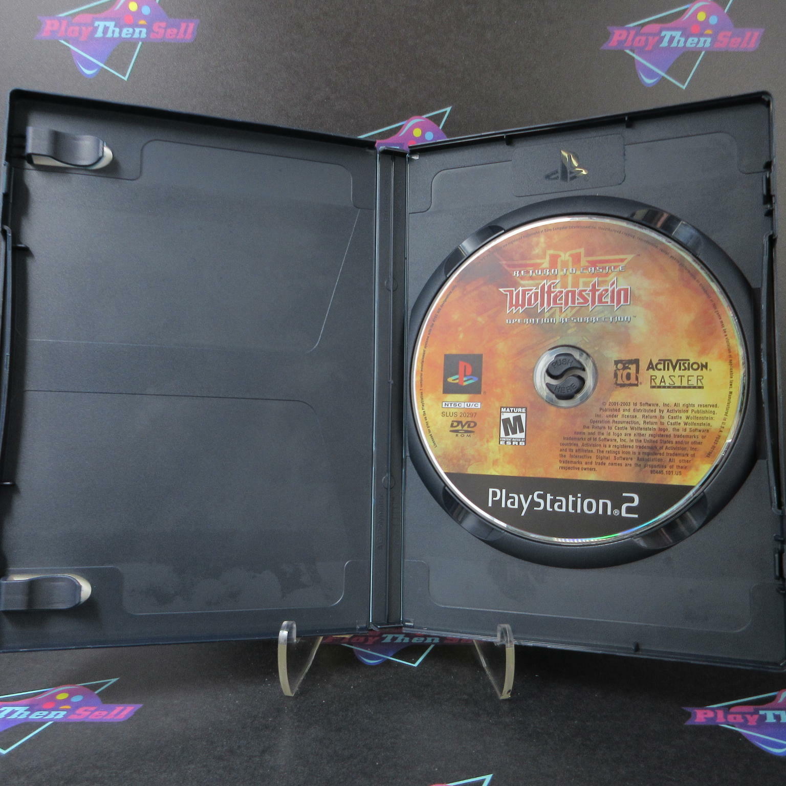 Return to Castle Wolfenstein Operation Resurrection PS2 - Very Good