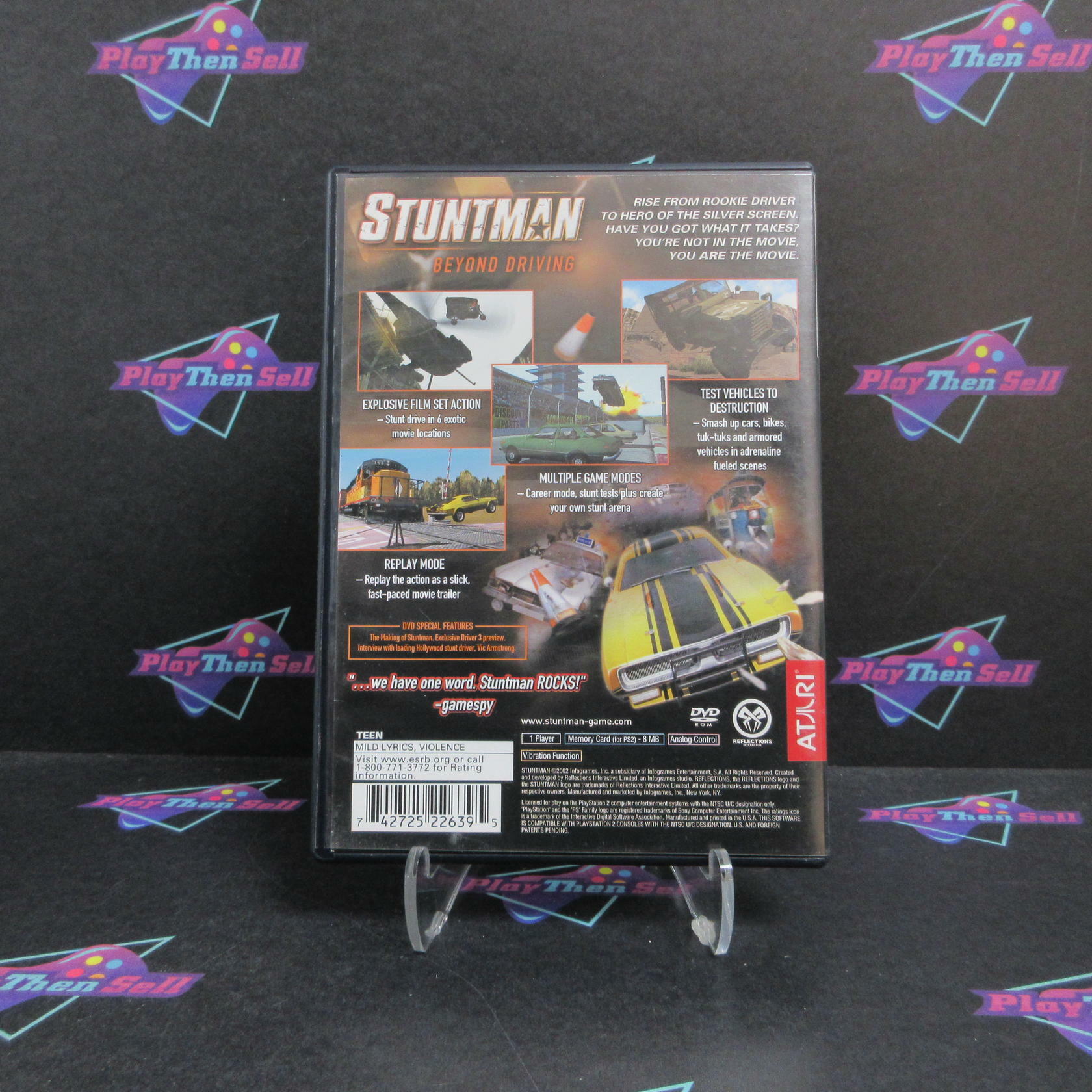 Stuntman PS2 PlayStation 2 - Very Good