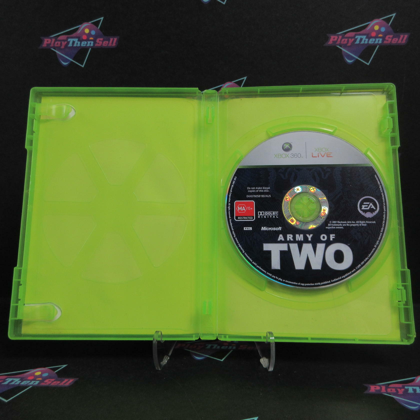 Army of Two Xbox 360 PAL - Region Locked AD/NM - Very Good