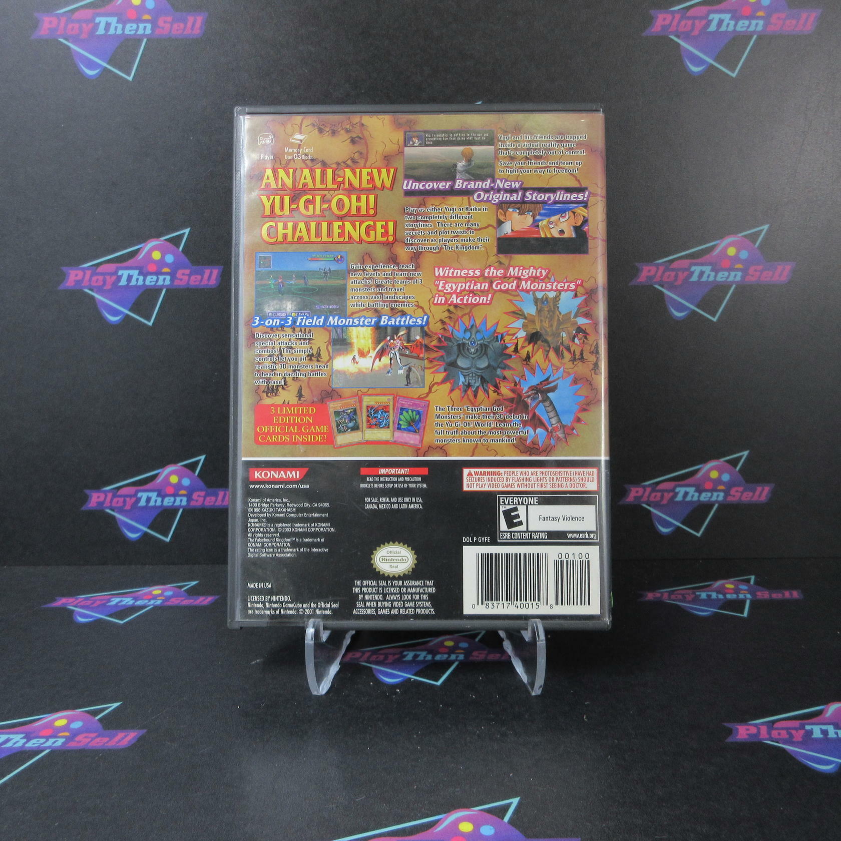 Yu-Gi-Oh! Falsebound Kingdom Nintendo Gamecube - Very Good