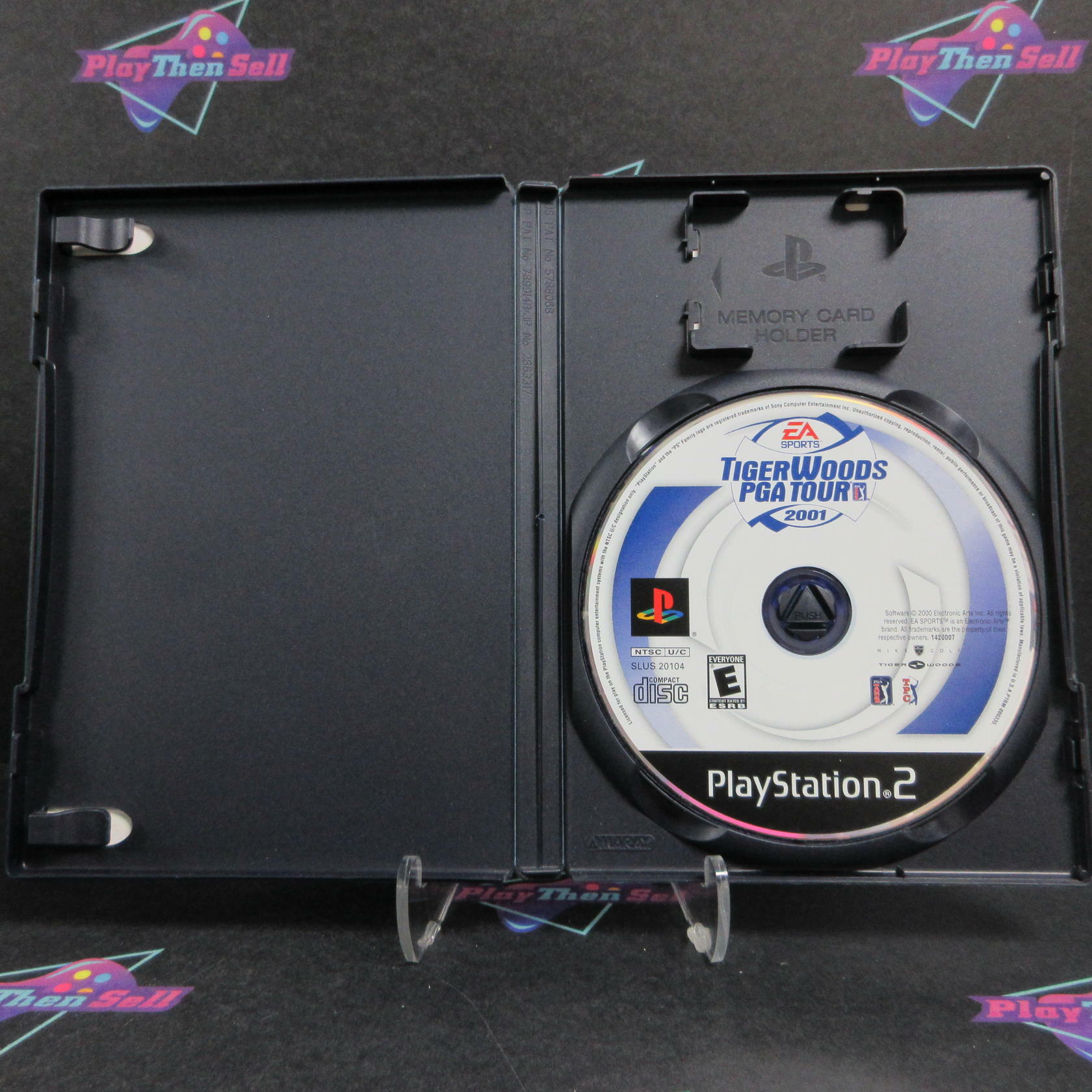 Tiger Woods PGA Tour 2001 PS2 PlayStation 2 - Very Good
