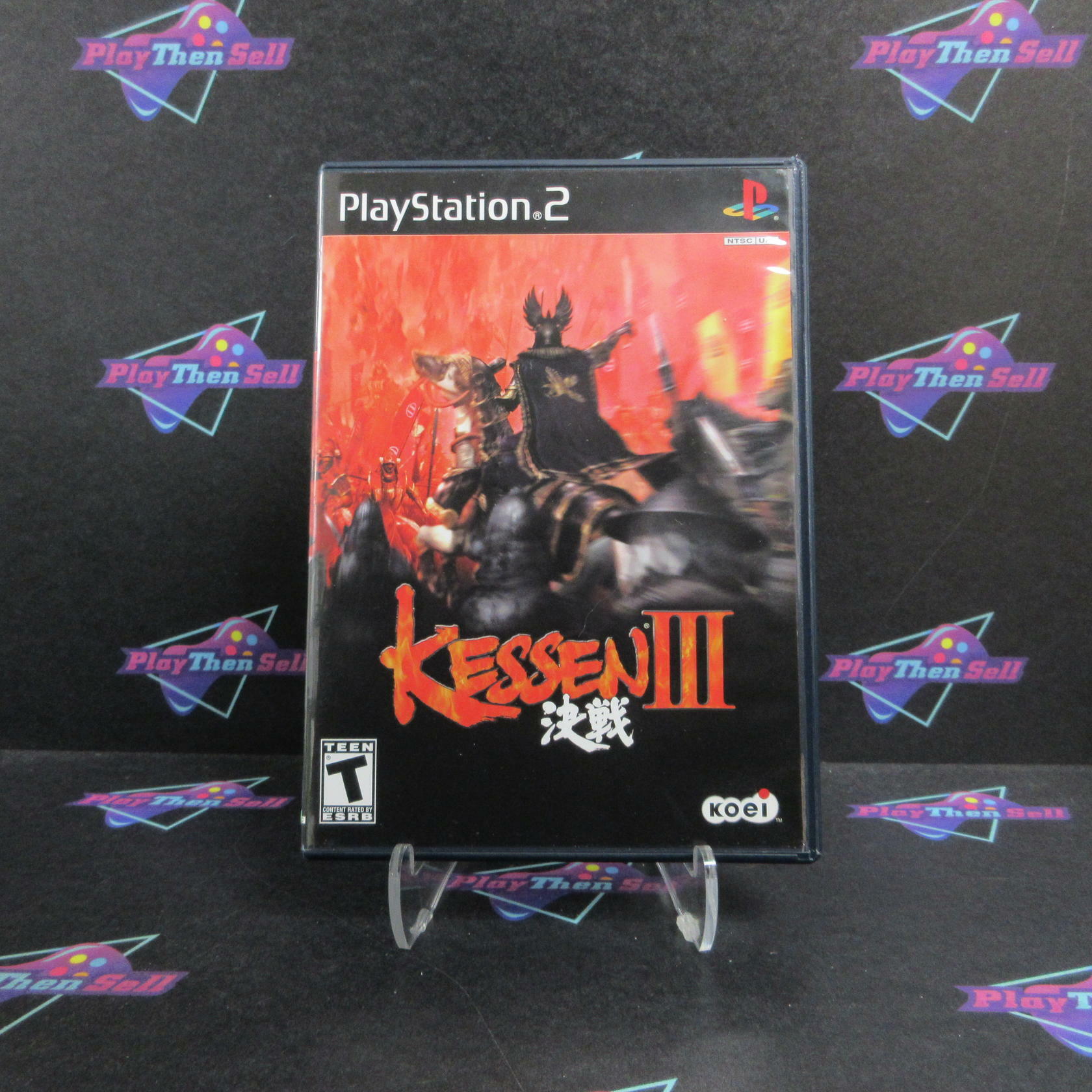 Kessen III PS2 PlayStation 2 - Very Good