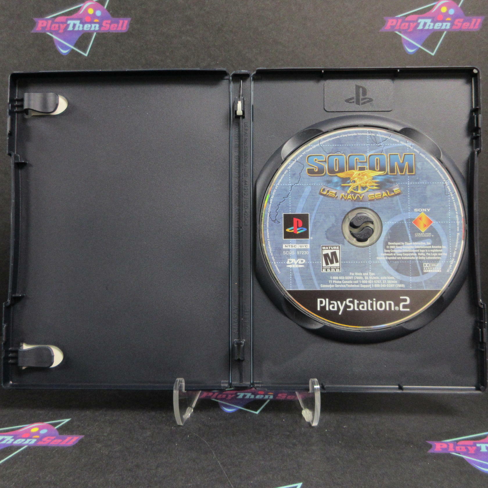 SOCOM US Navy Seals PS2 PlayStation 2 - Very Good