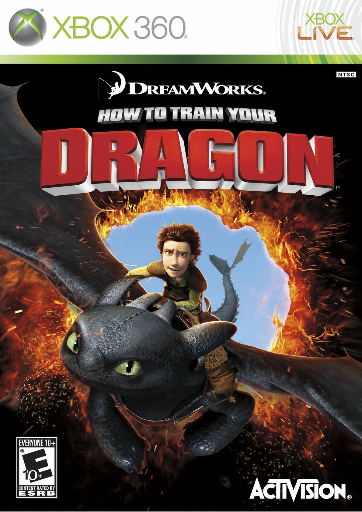 How To Train Your Dragon Xbox 360 AD/MD Complete CIB - Very Good