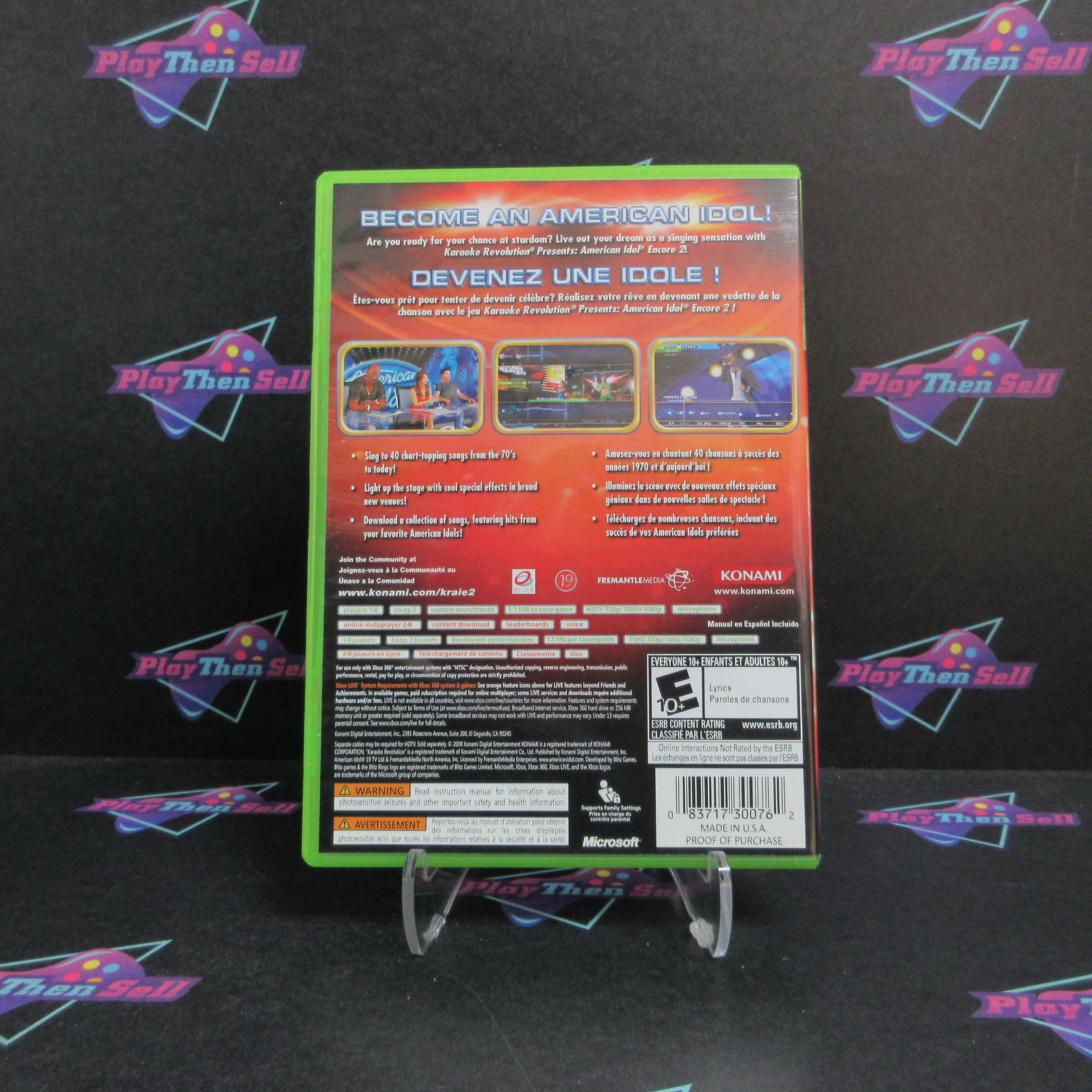 Karaoke Revolution Presents American Idol Encore 2 Xbox 360 - Very Good