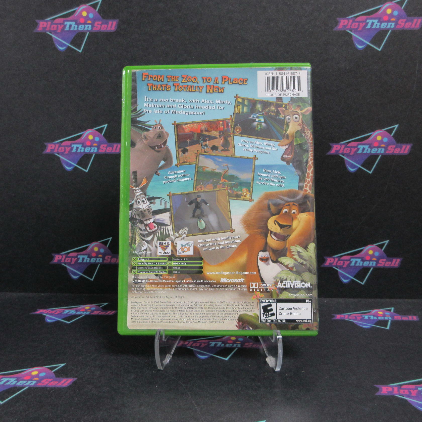 Madagascar Xbox - Very Good