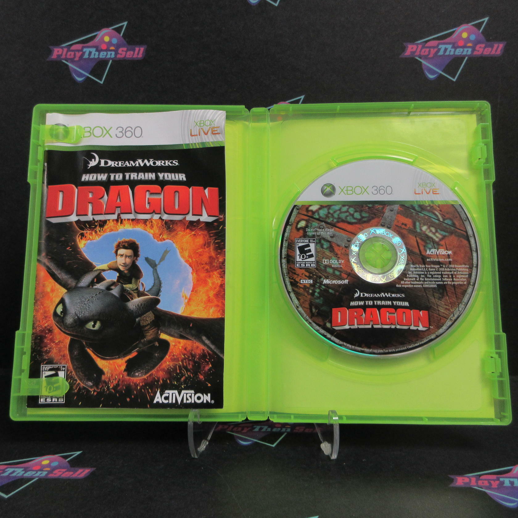 How To Train Your Dragon Xbox 360 AD/MD Complete CIB - Very Good