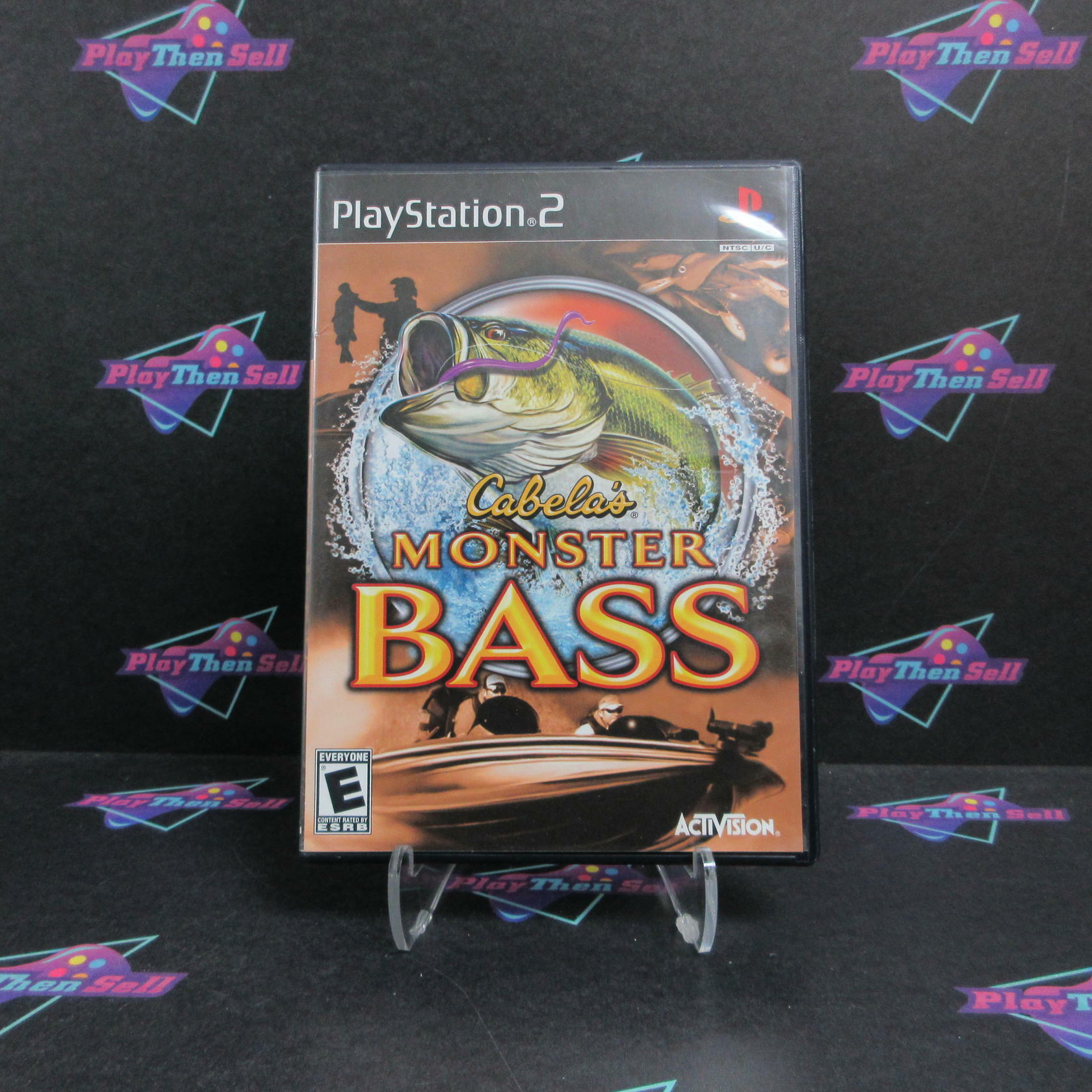 Cabela's Monster Bass PS2 PlayStation 2 - Very Good