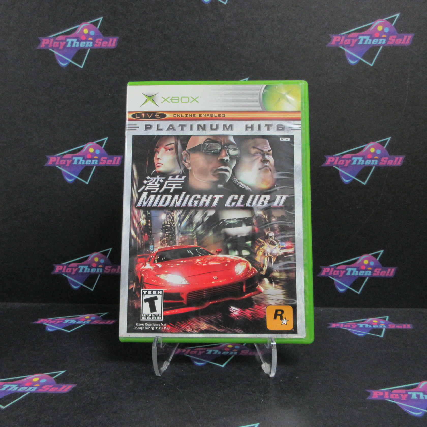 Midnight Club 2 Xbox PH BL Disc AD/NM - Very Good