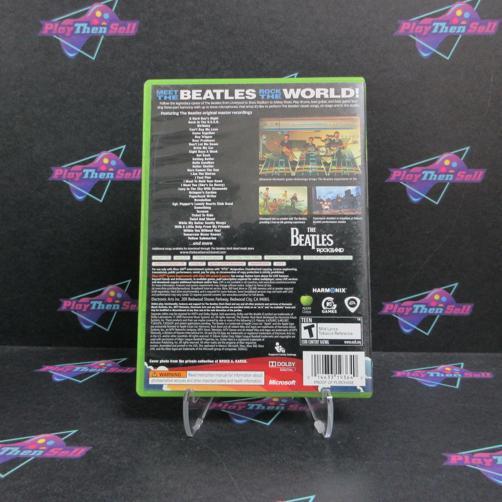 The Beatles RockBand Xbox 360 - Very Good