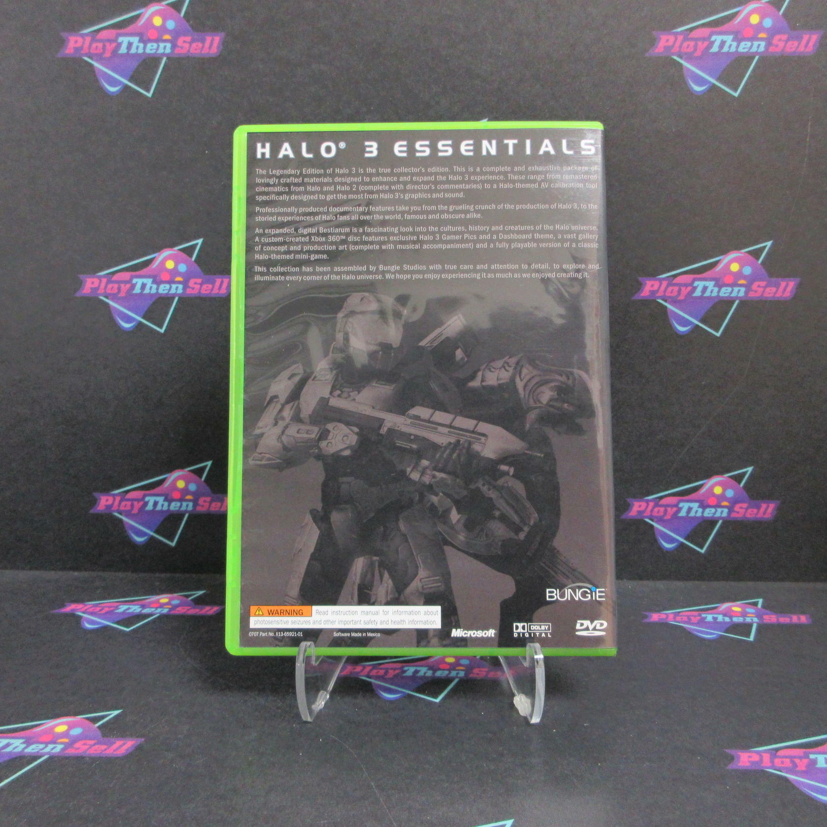 Halo 3 Essentials Xbox 360 + Poster - Very Good