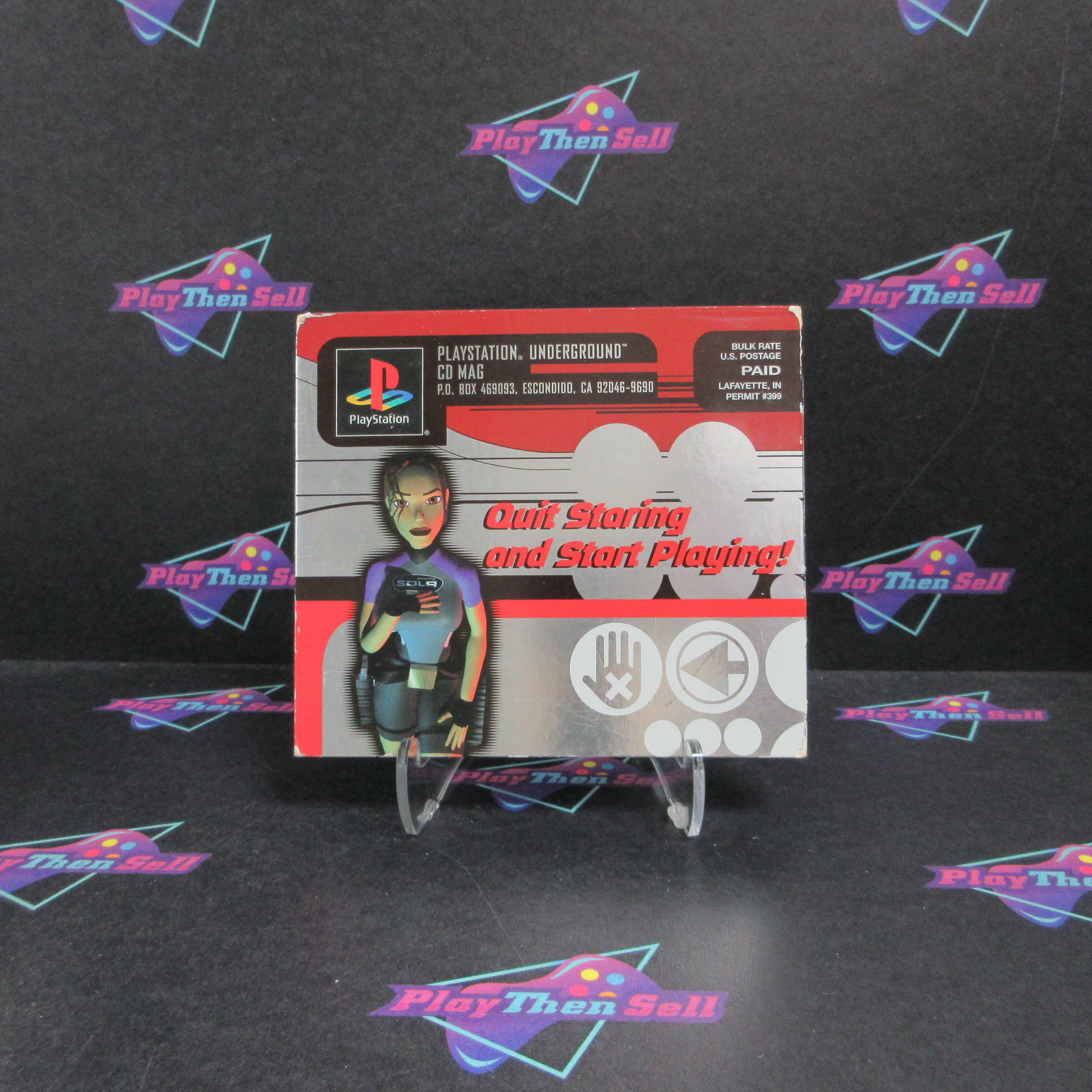 PlayStation Underground 2.2 Volume 2 PS1 PlayStation 1 CS Complete CIB - Very Good