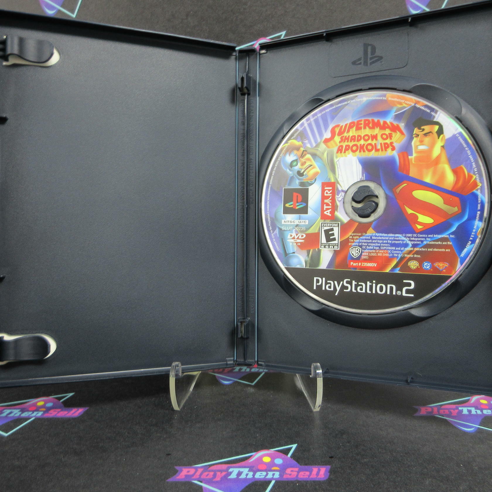 Superman Shadow of Apokolips PS2 PlayStation 2 - Very Good