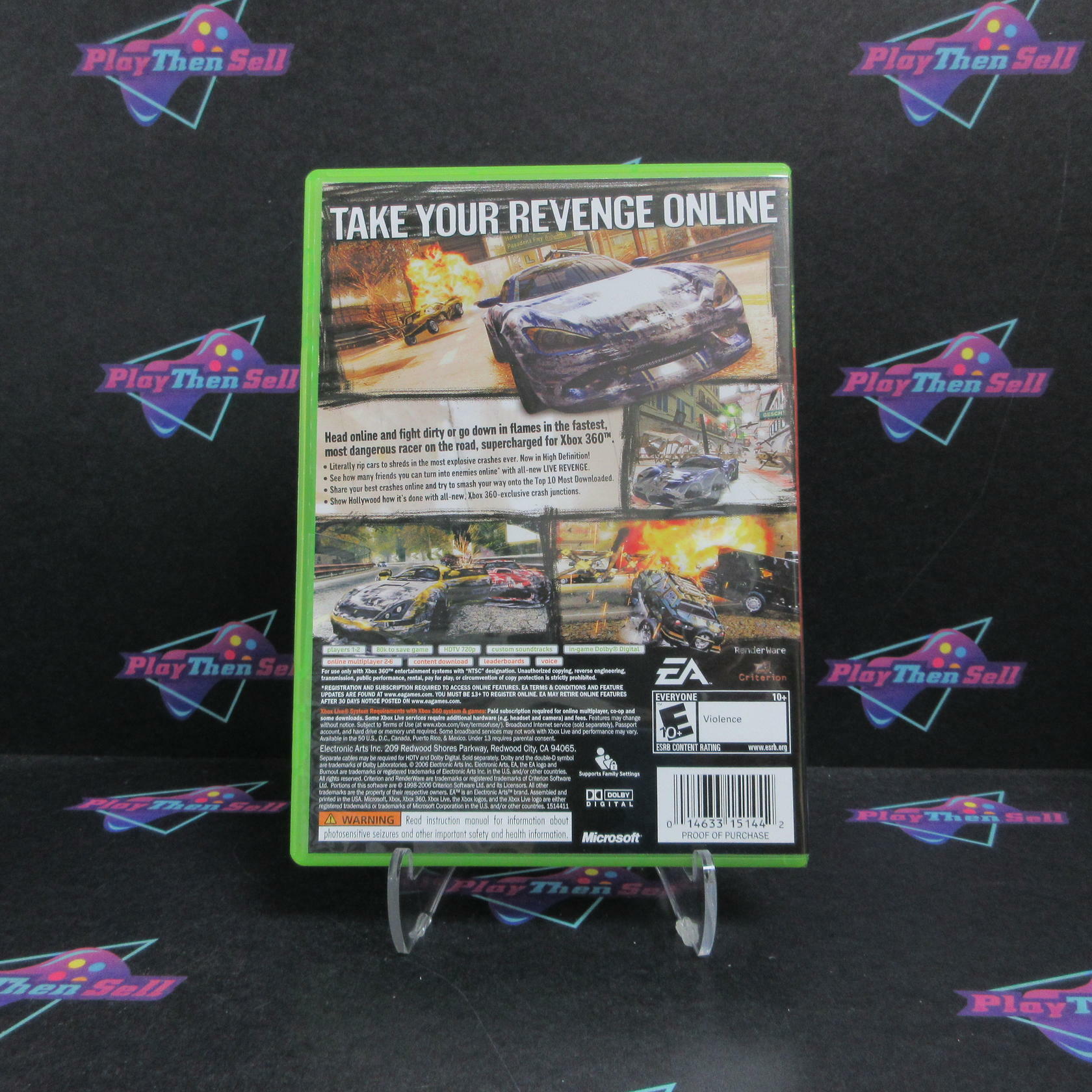 Burnout Revenge Xbox 360 - Very Good