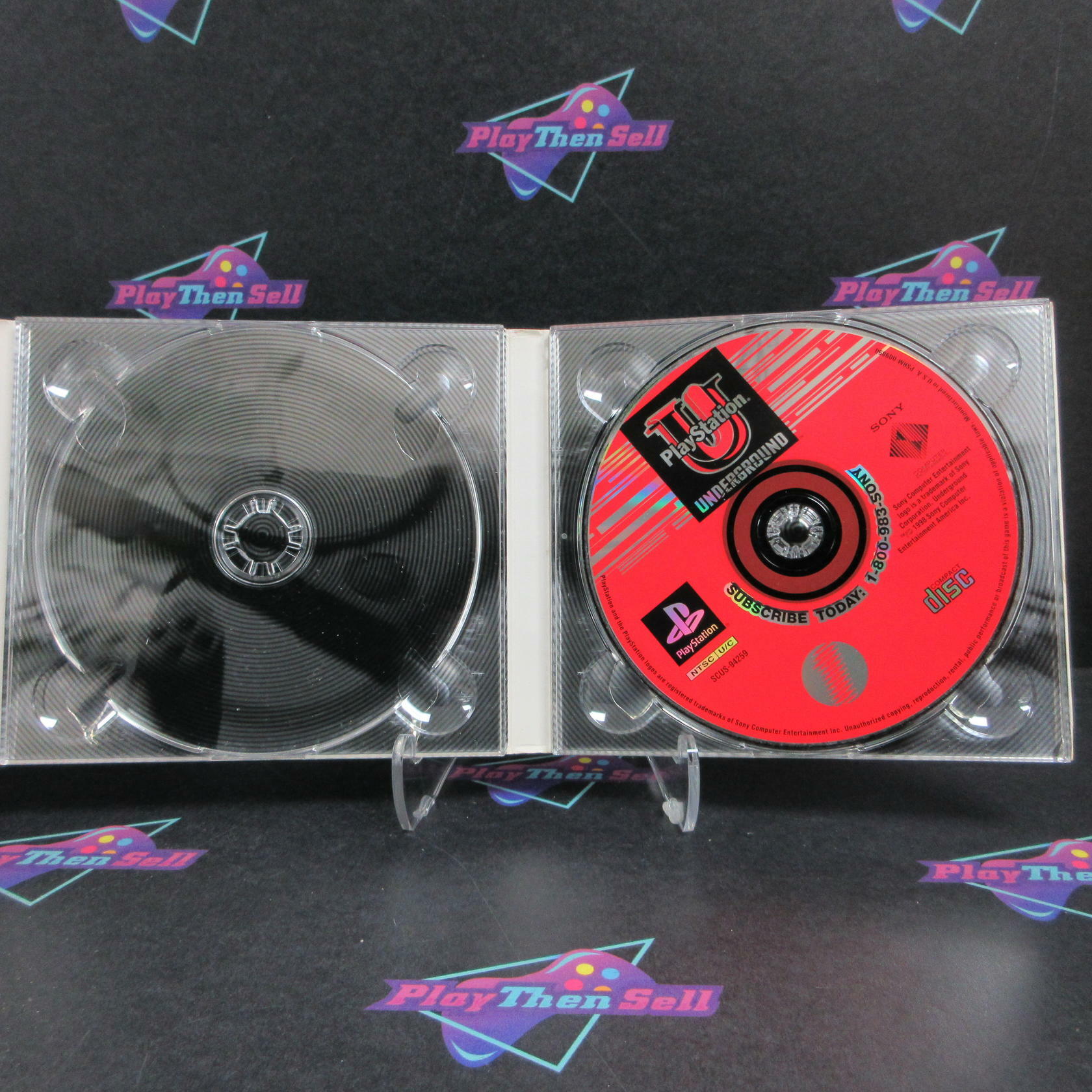 PlayStation Underground 2.2 Volume 2 PS1 PlayStation 1 CS Complete CIB - Very Good