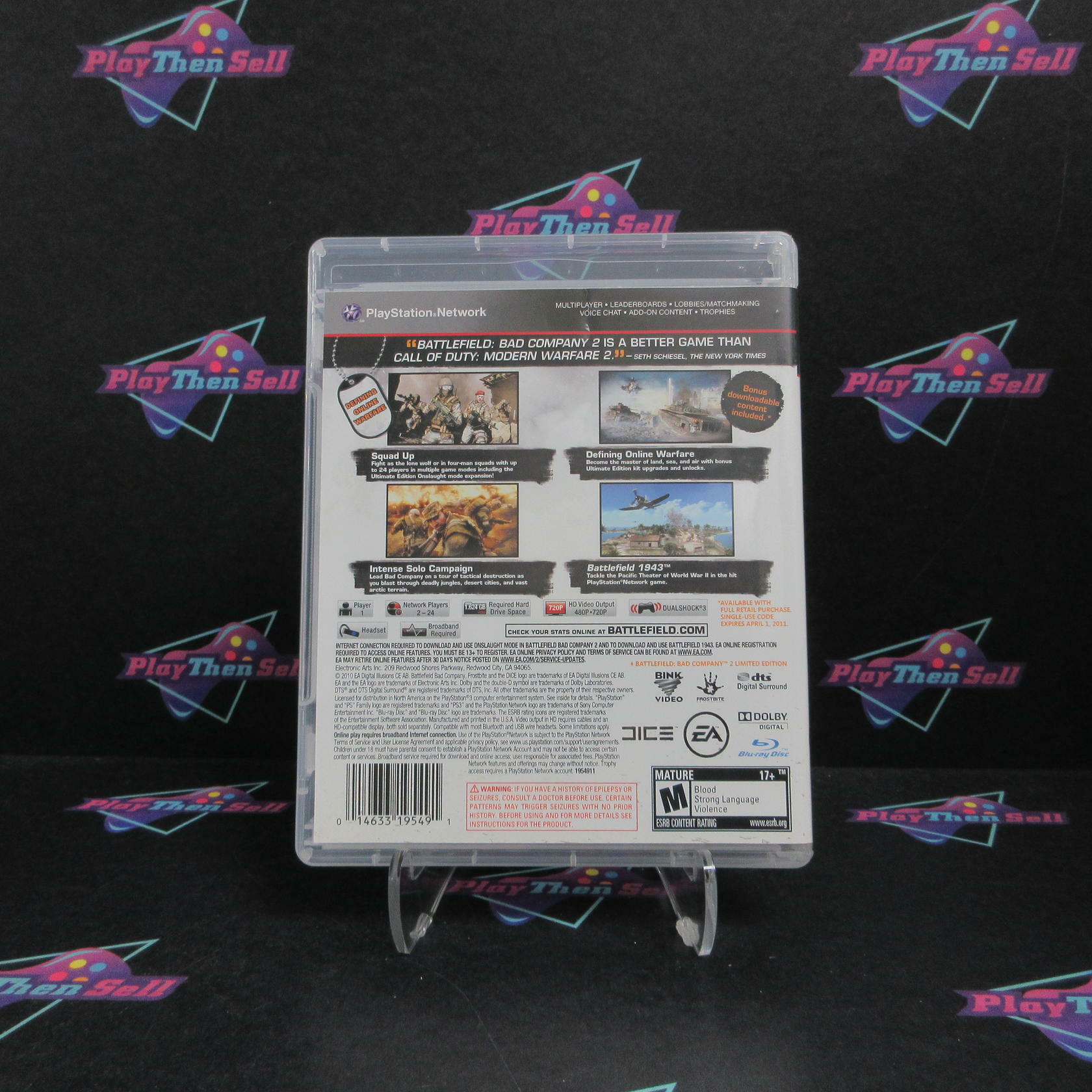 Battlefield Bad Company 2 Ultimate Edition PS3 PlayStation 3 - Very Good