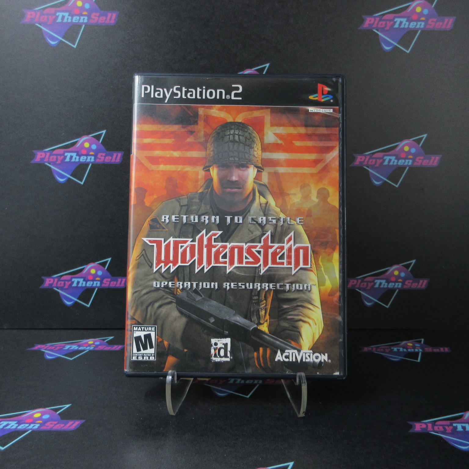 Return to Castle Wolfenstein Operation Resurrection PS2 - Very Good
