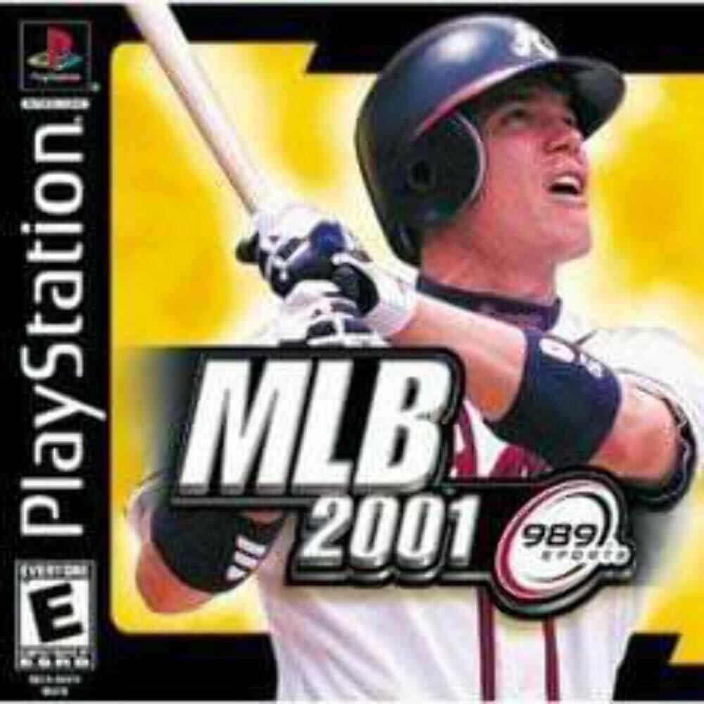 MLB 2001 PS1 PlayStation 1 - Very Good