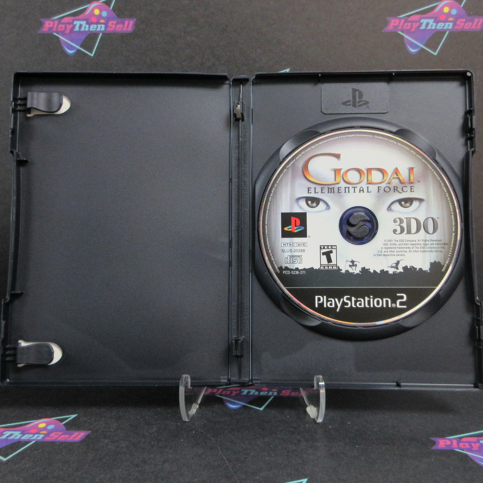 Godai Elemental Force PS2 PlayStation 2 - Very Good