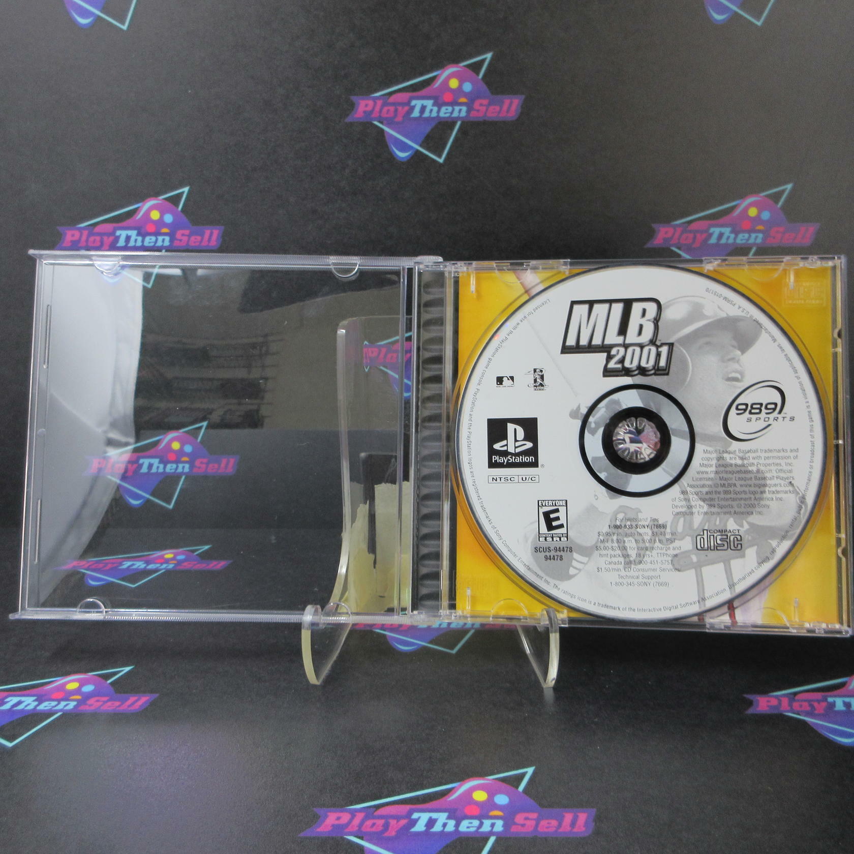 MLB 2001 PS1 PlayStation 1 - Very Good